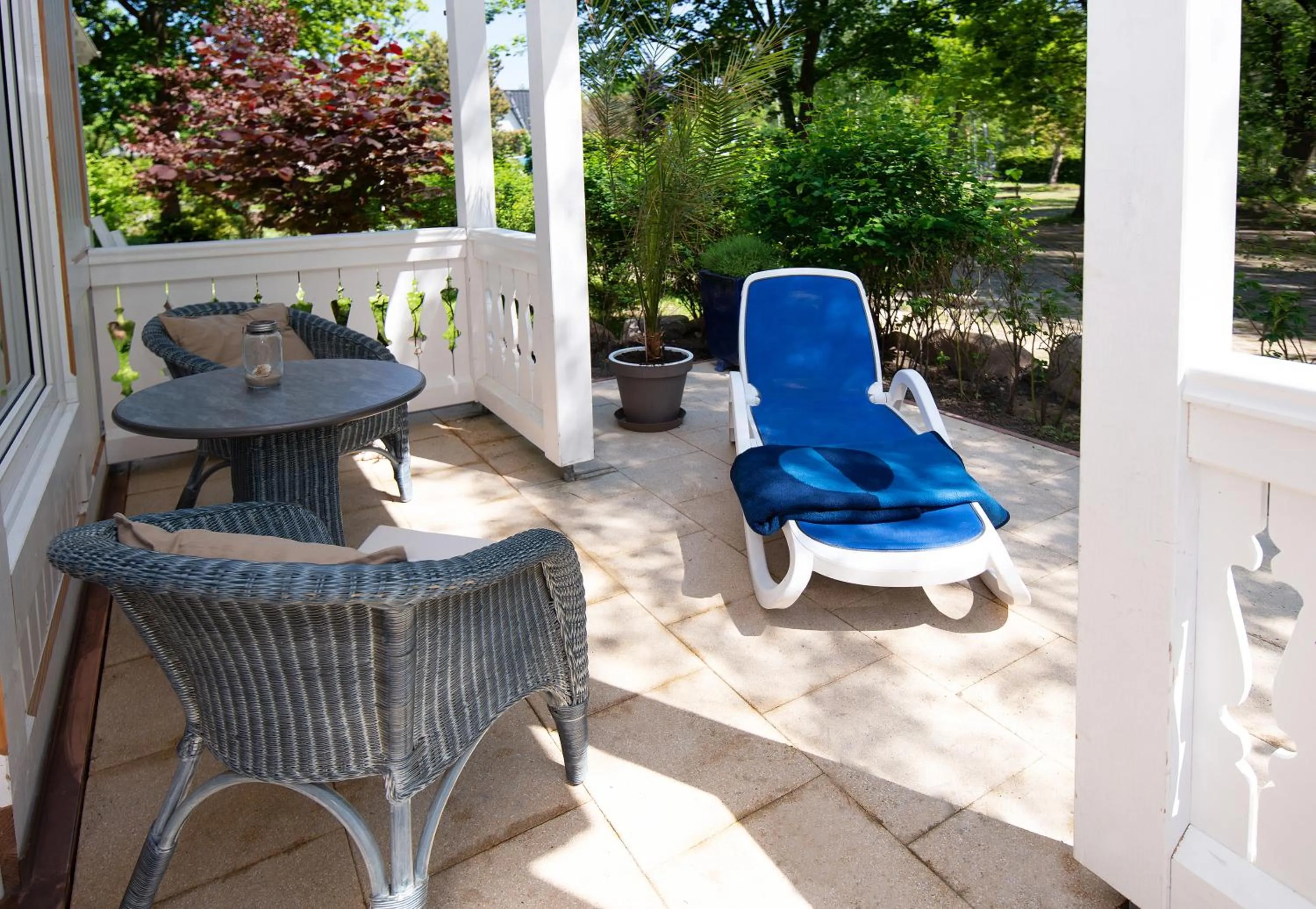 Balcony/Terrace in Hotel Villa Granitz