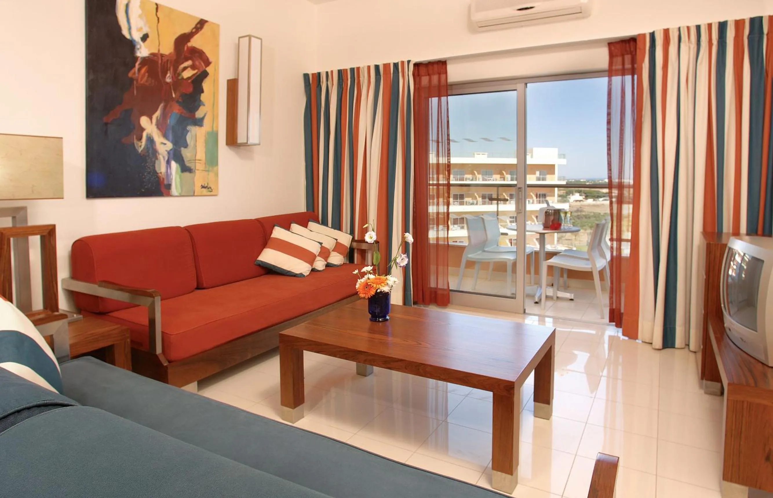 Living room in Hotel Apartamento Balaia Atlantico