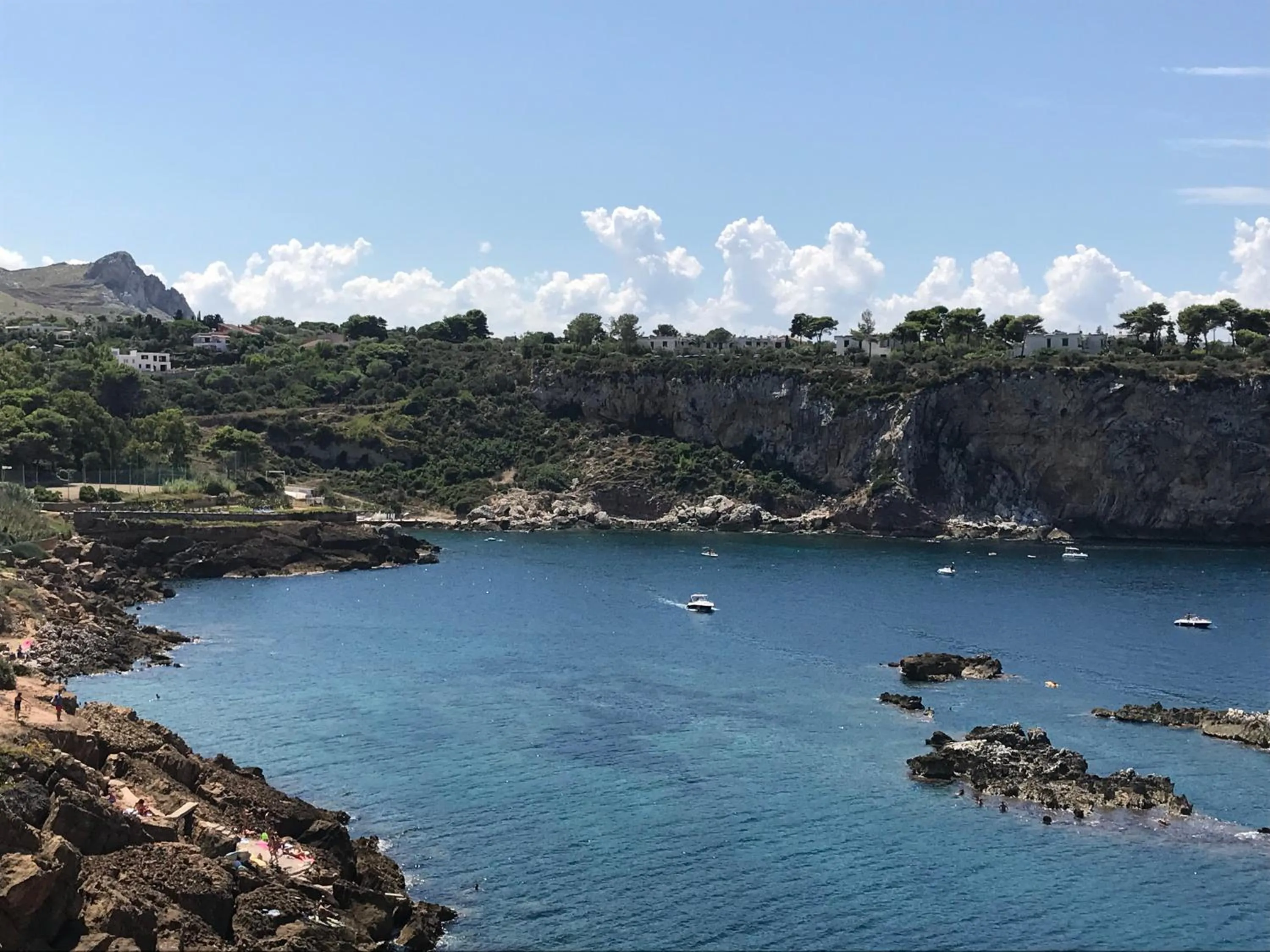 Natural landscape in Le Tre Rose