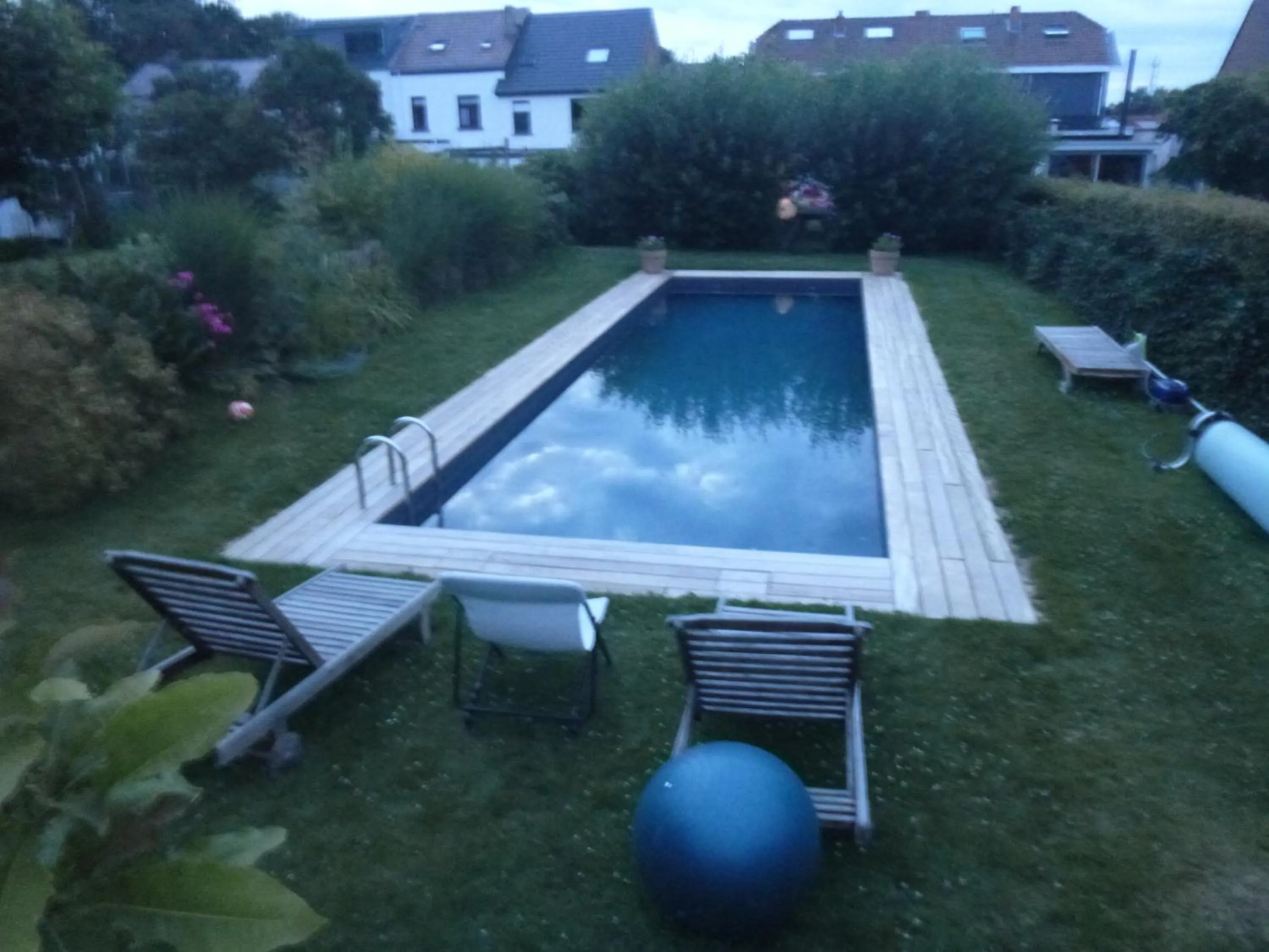 Swimming pool in Beatrice's gardens