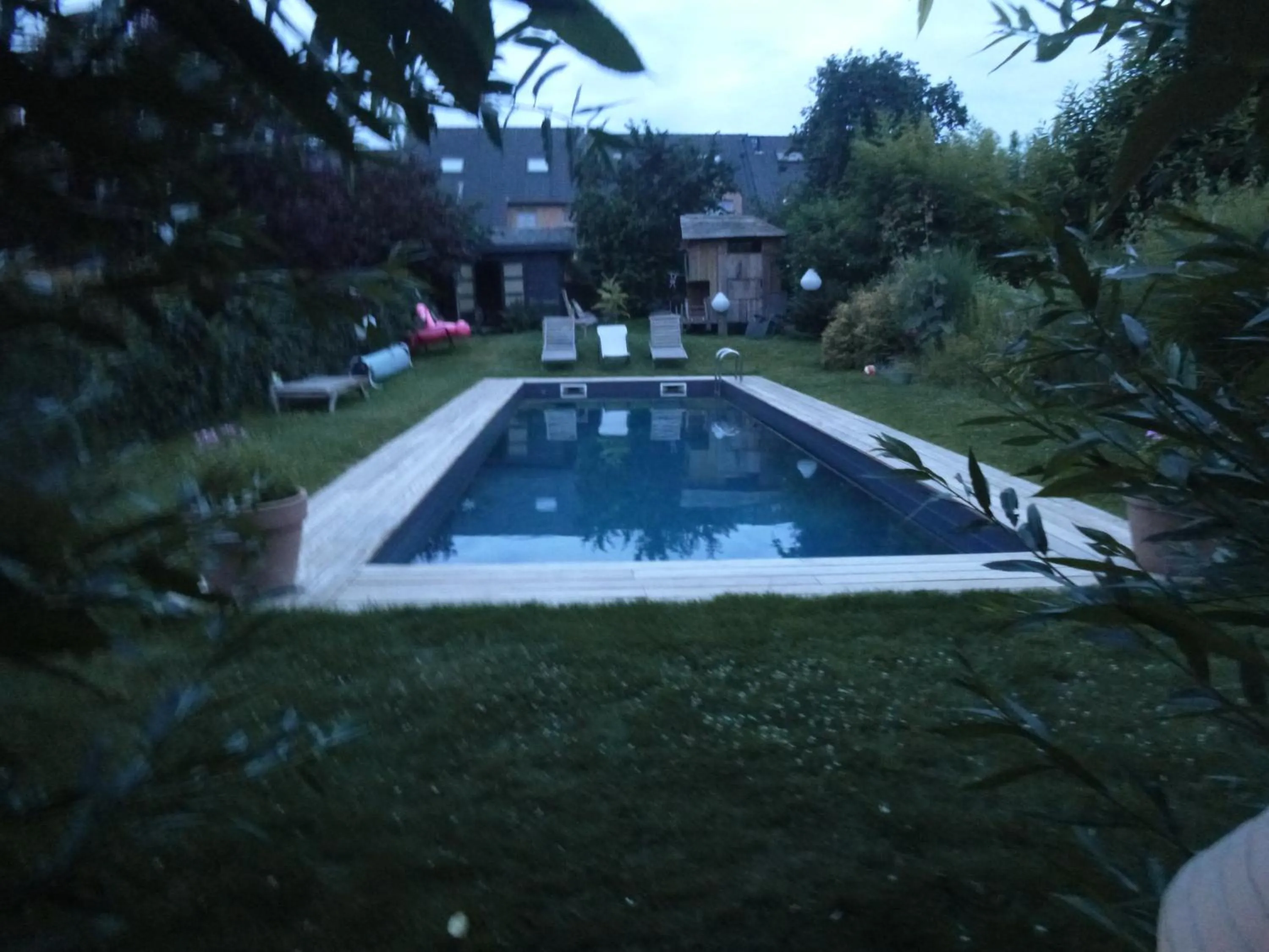 Swimming pool in Beatrice's gardens