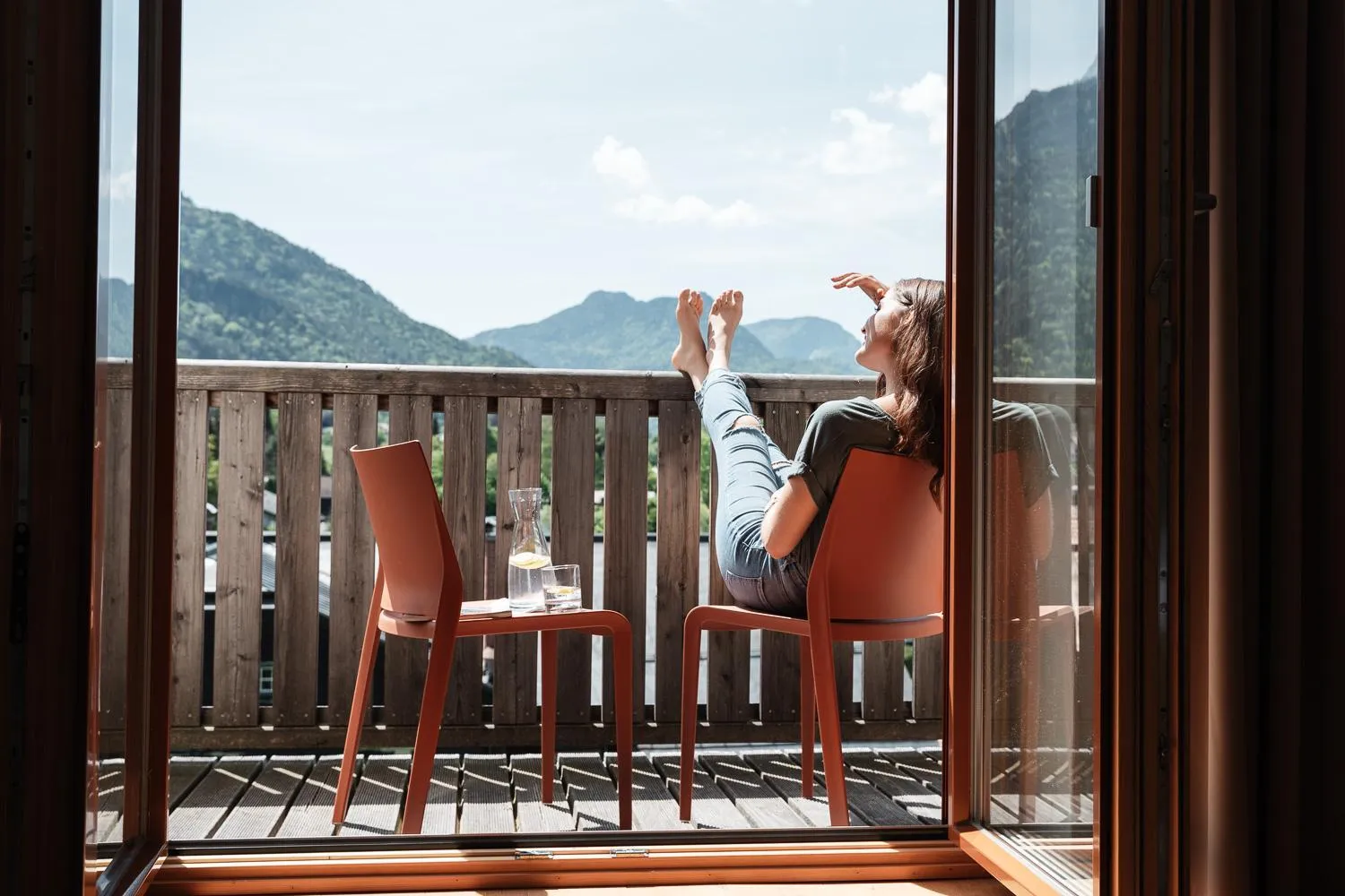 Balcony/Terrace in Hotel Vötterl