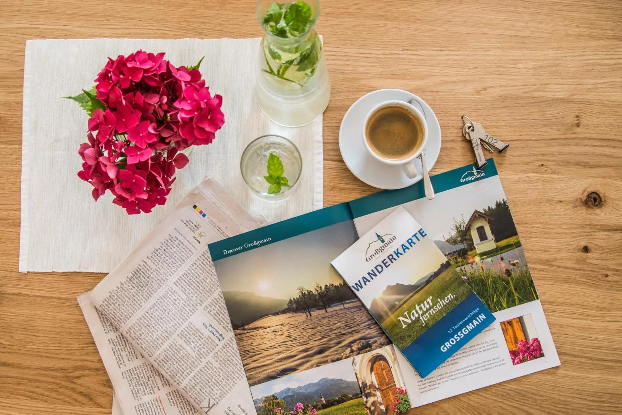 Restaurant/places to eat in Hotel Vötterl