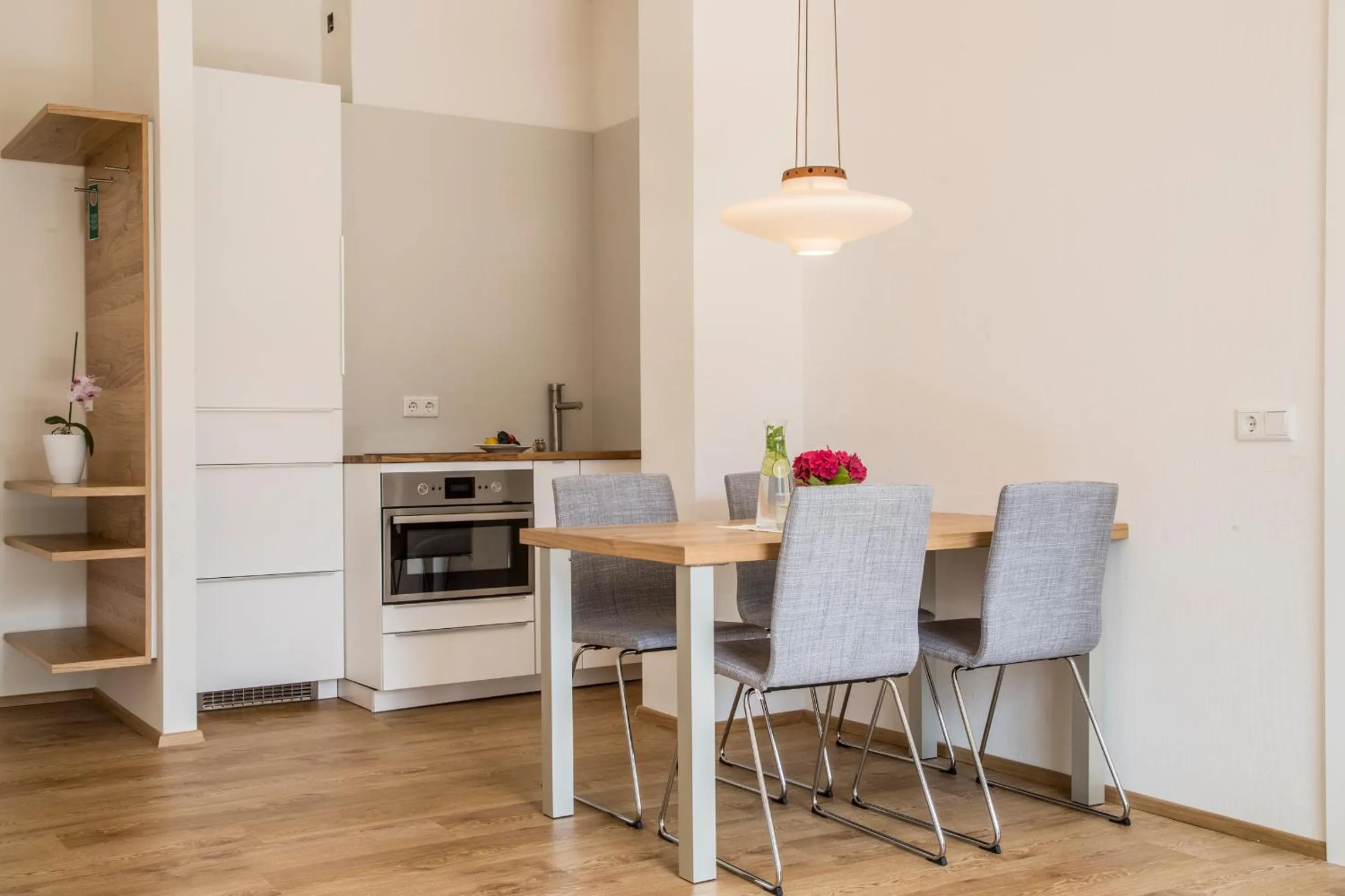 Kitchen or kitchenette in Hotel Vötterl