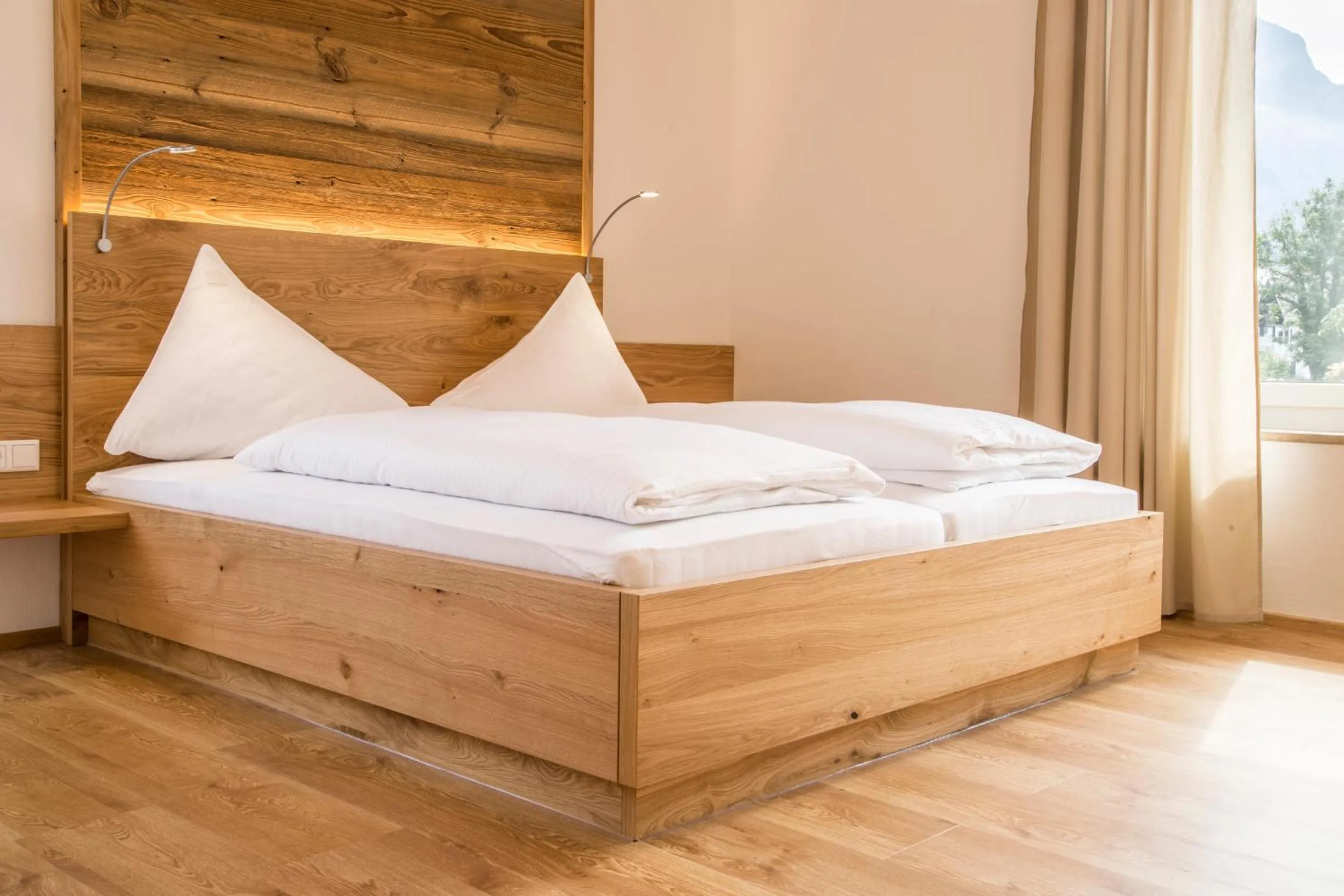 Bed in Hotel Vötterl