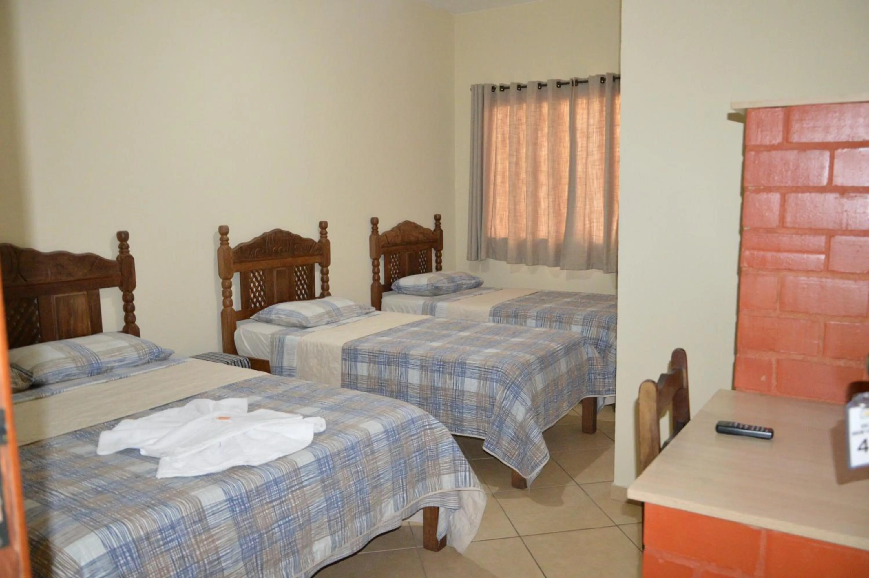 Bed in Hotel Colonial