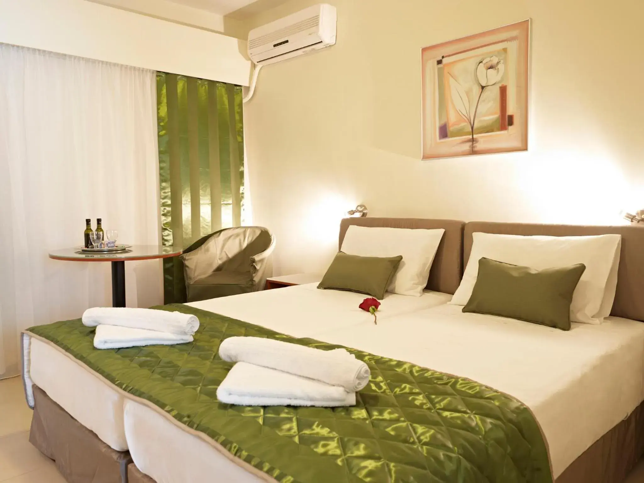 Bed in Hotel Galaxias Bed in Hotel Galaxias