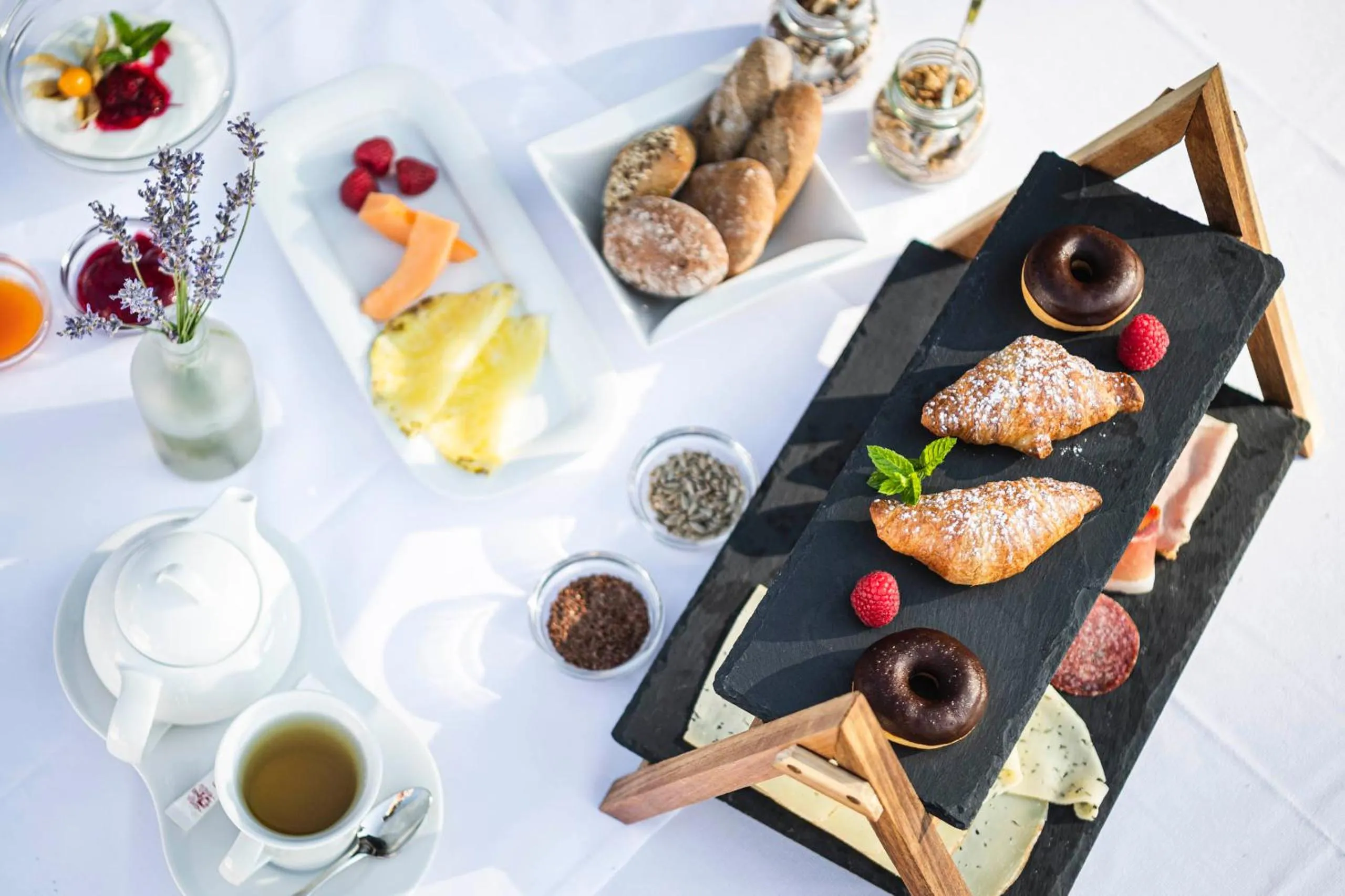 Food close-up in Chalet Grumer Suites&Spa