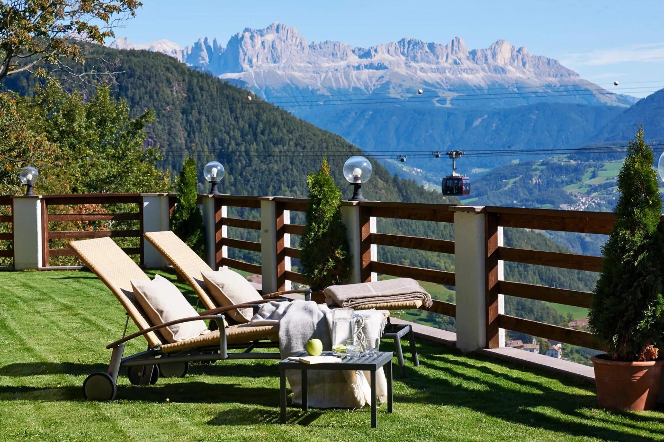 Mountain view in Chalet Grumer Suites&Spa