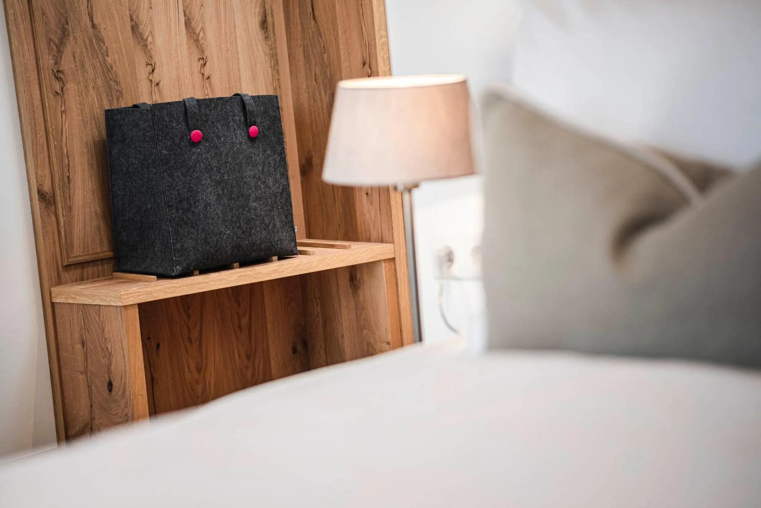 Bed in Chalet Grumer Suites&Spa