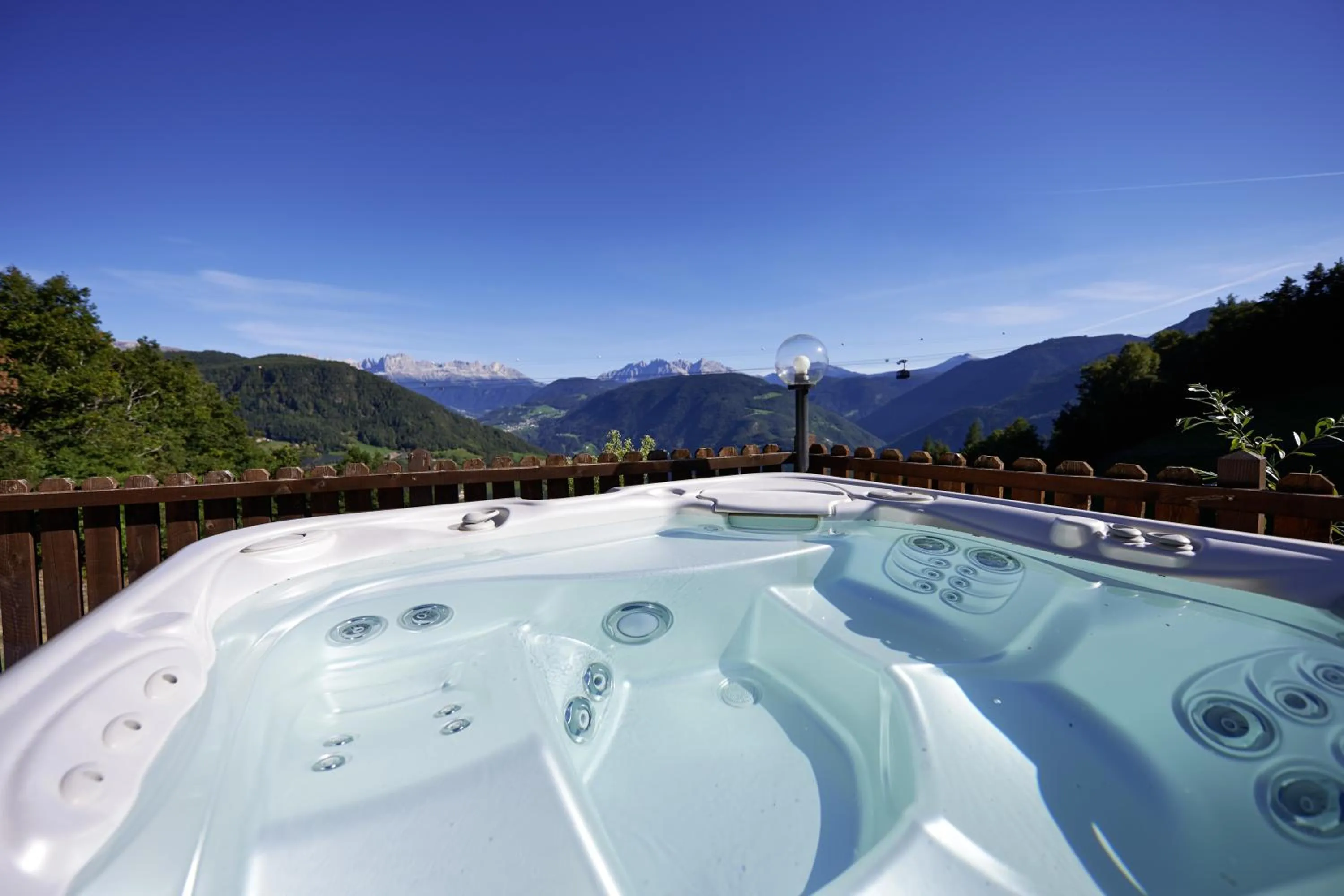 Hot Tub in Chalet Grumer Suites&Spa