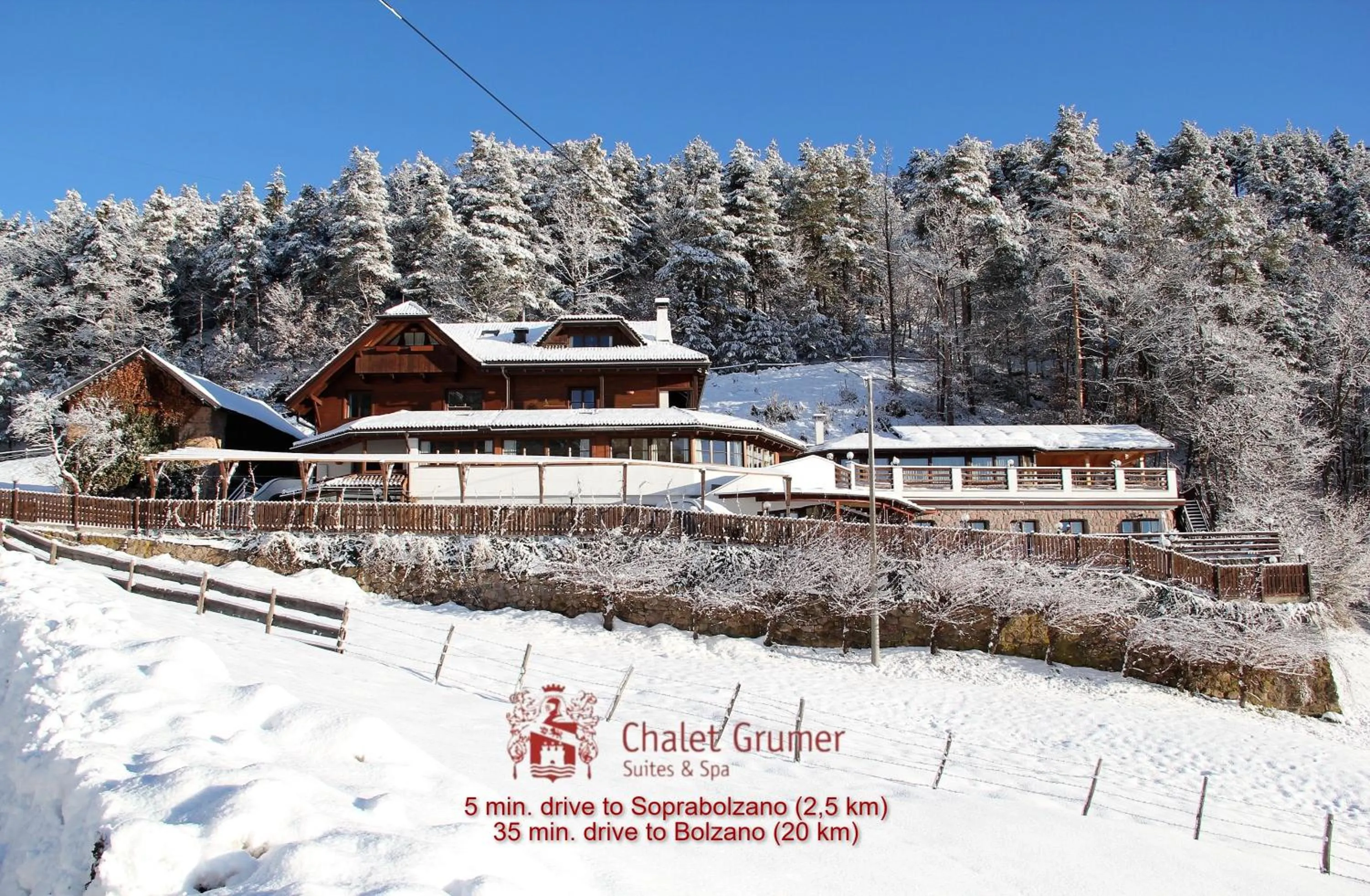 Property building in Chalet Grumer Suites&Spa