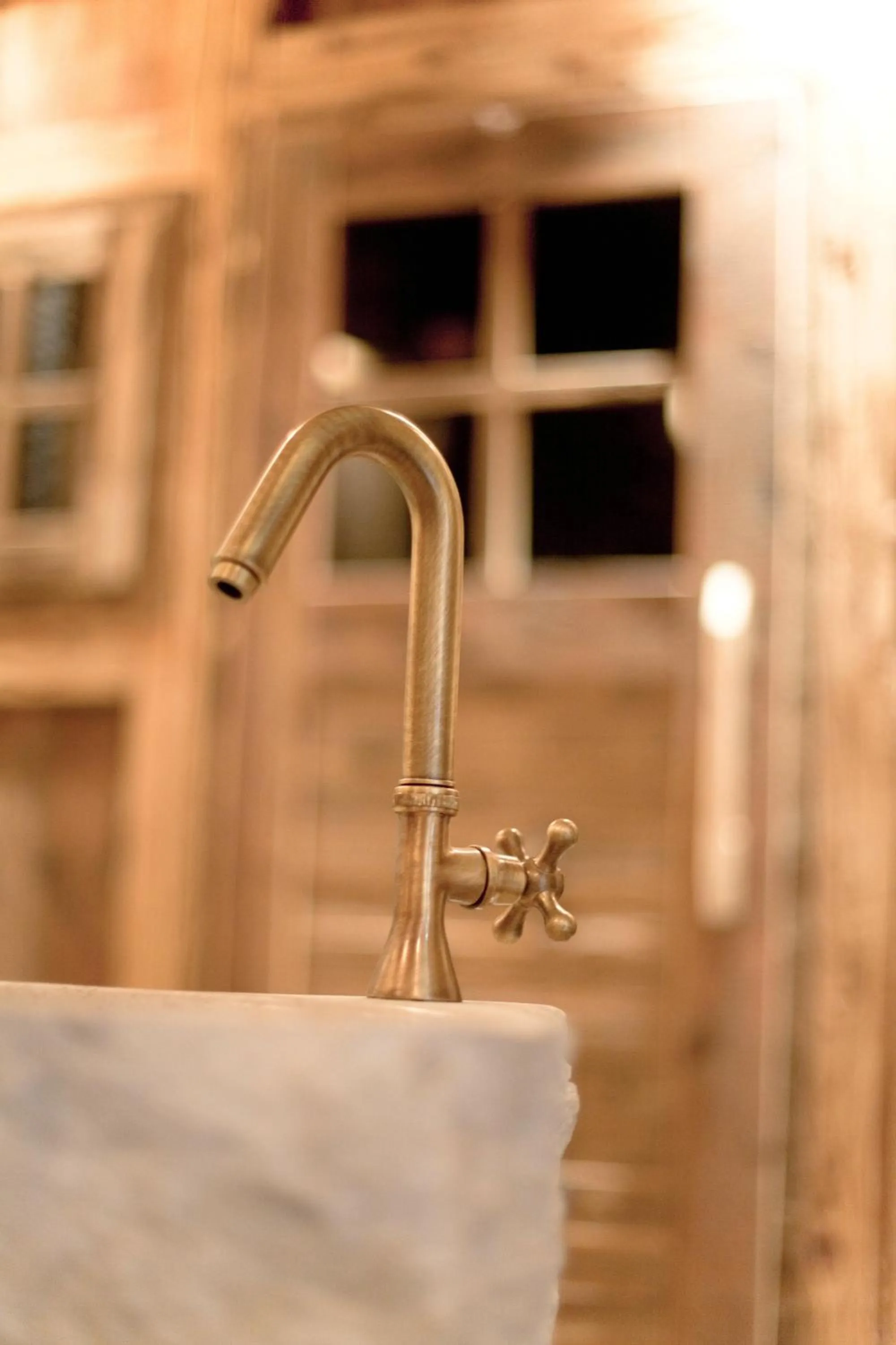 Sauna in Chalet Grumer Suites&Spa