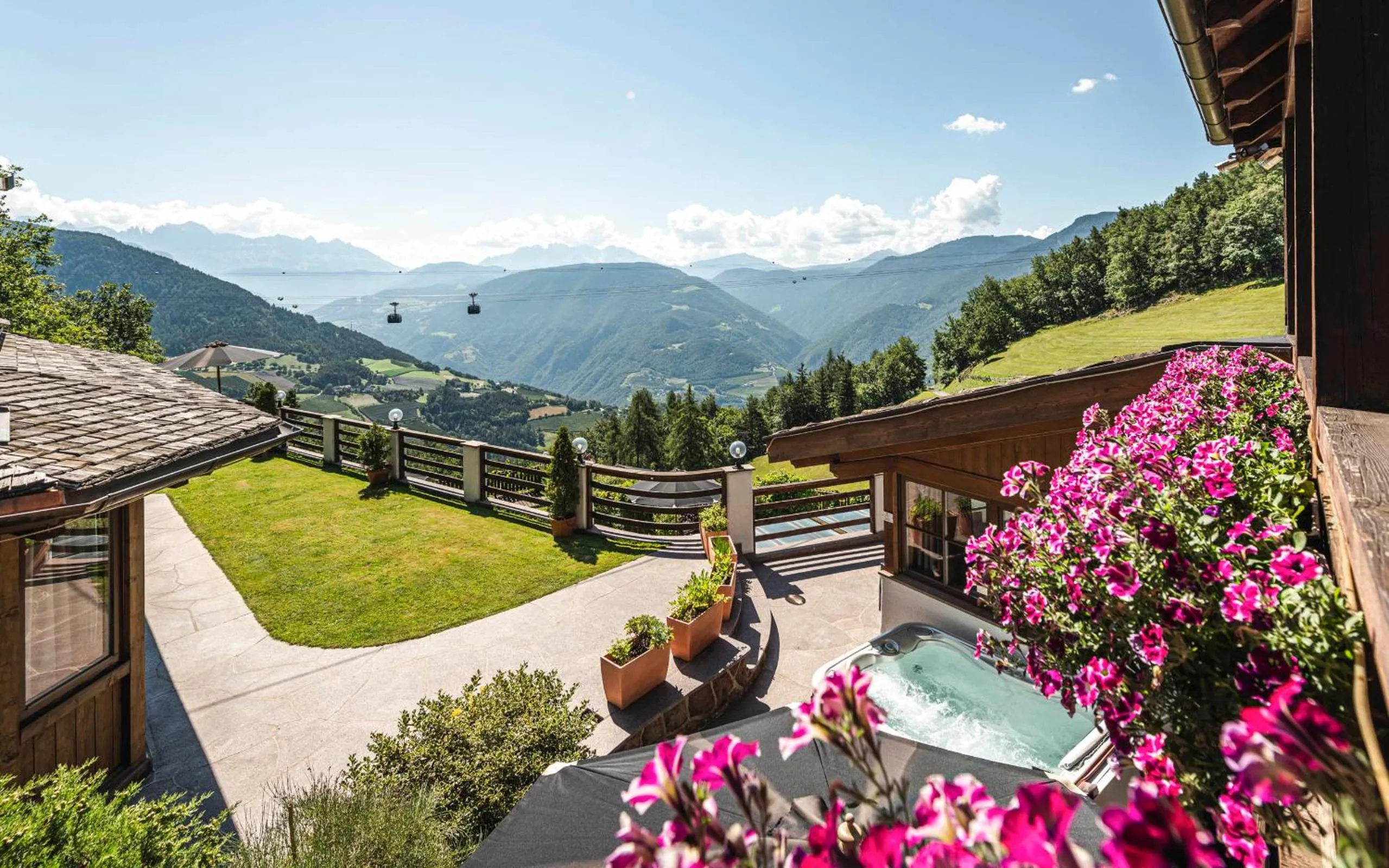 Natural landscape in Chalet Grumer Suites&Spa