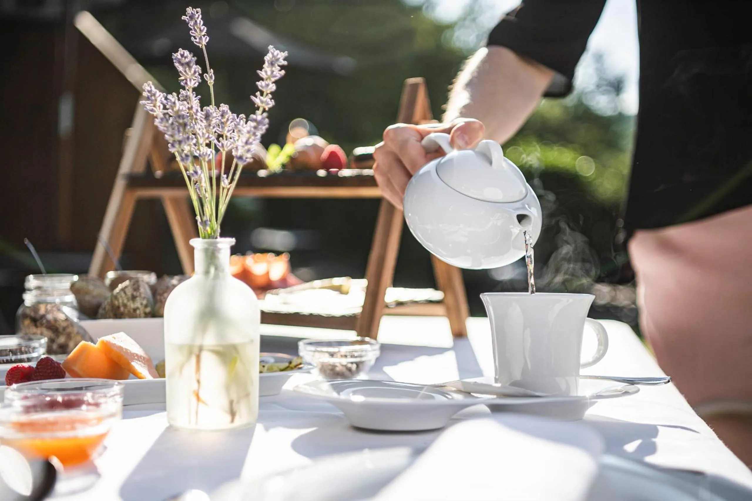 Patio in Chalet Grumer Suites&Spa