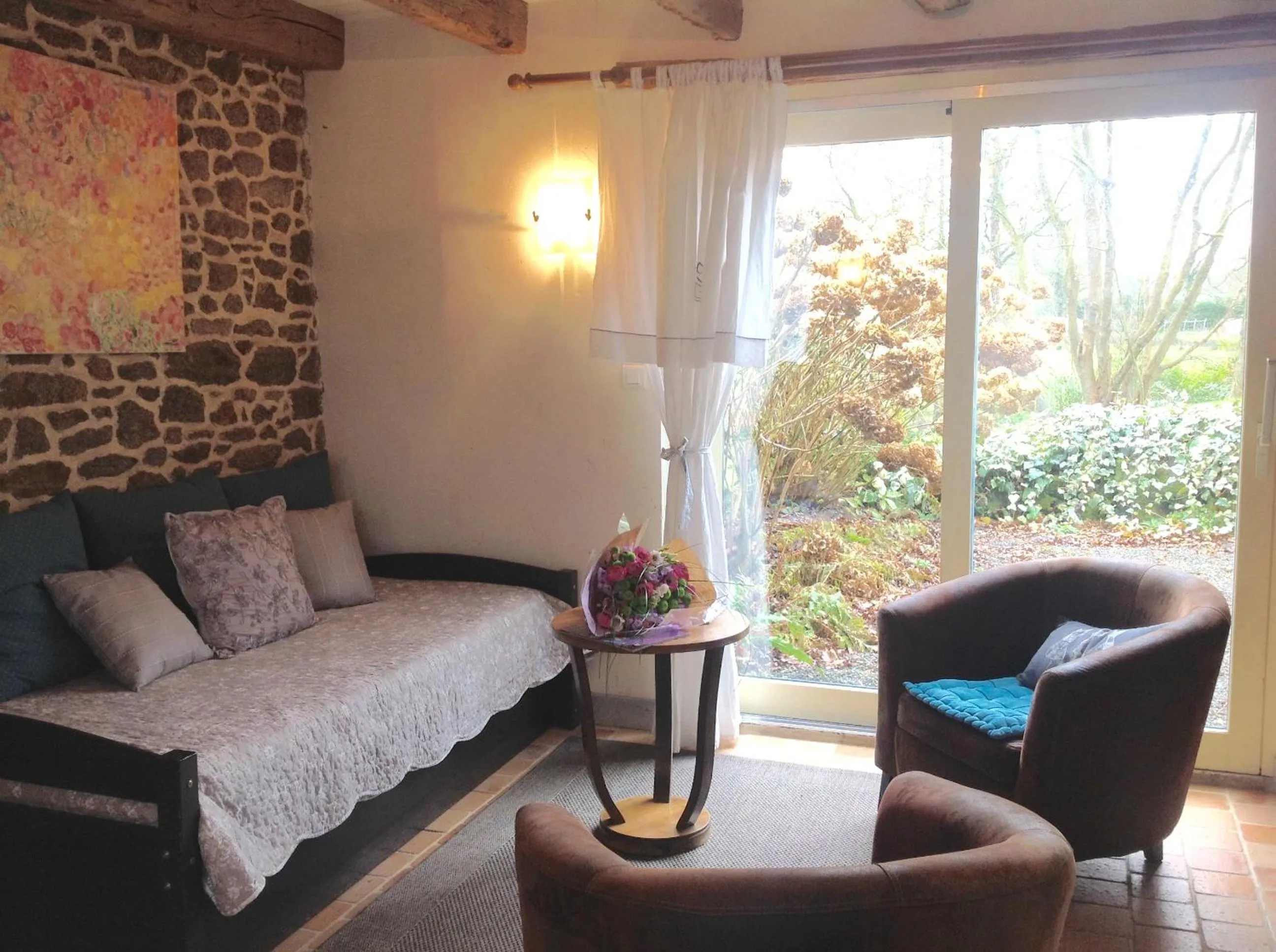 Bed in Au Pont Ricoul