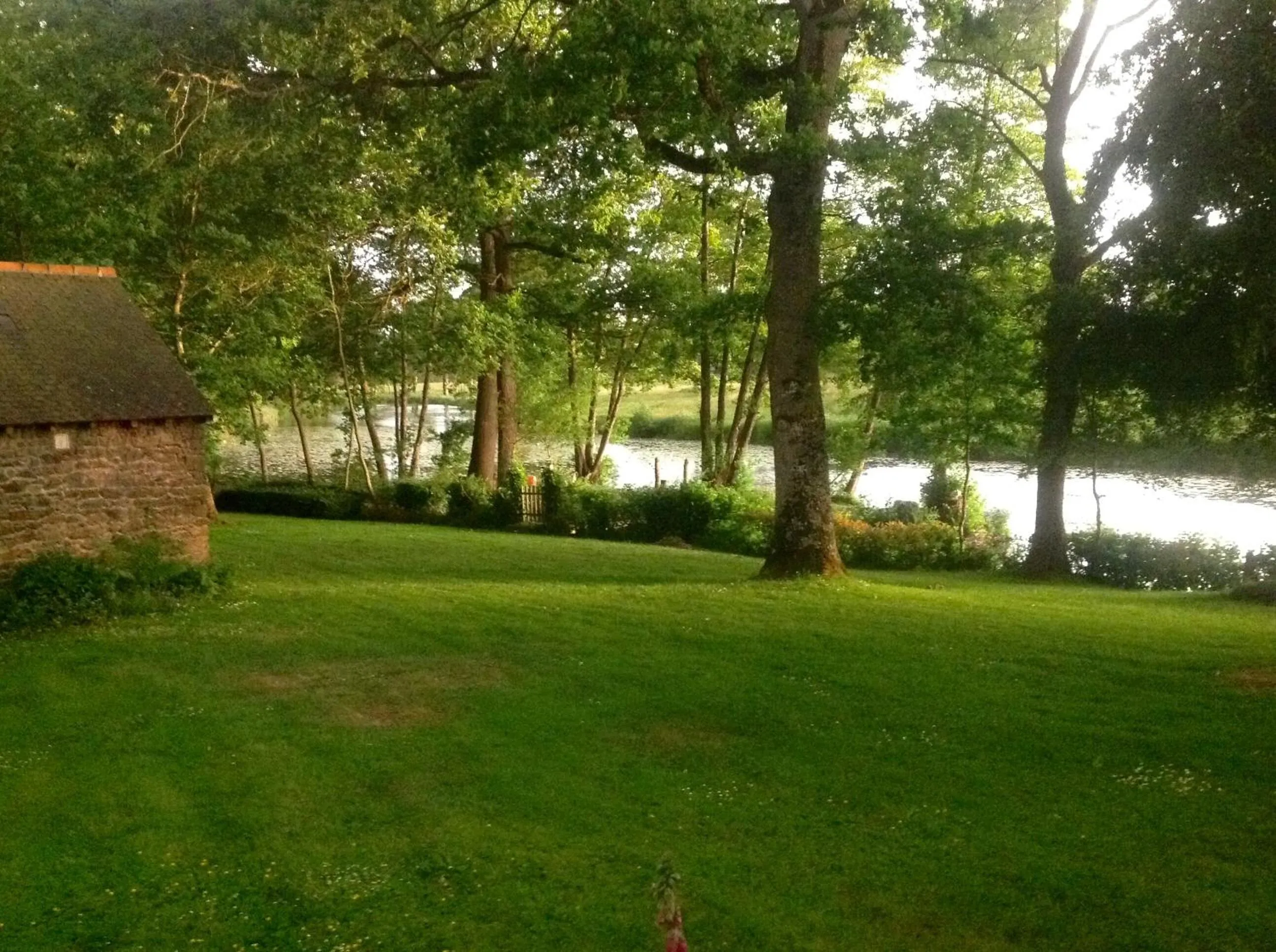 Natural landscape in Au Pont Ricoul