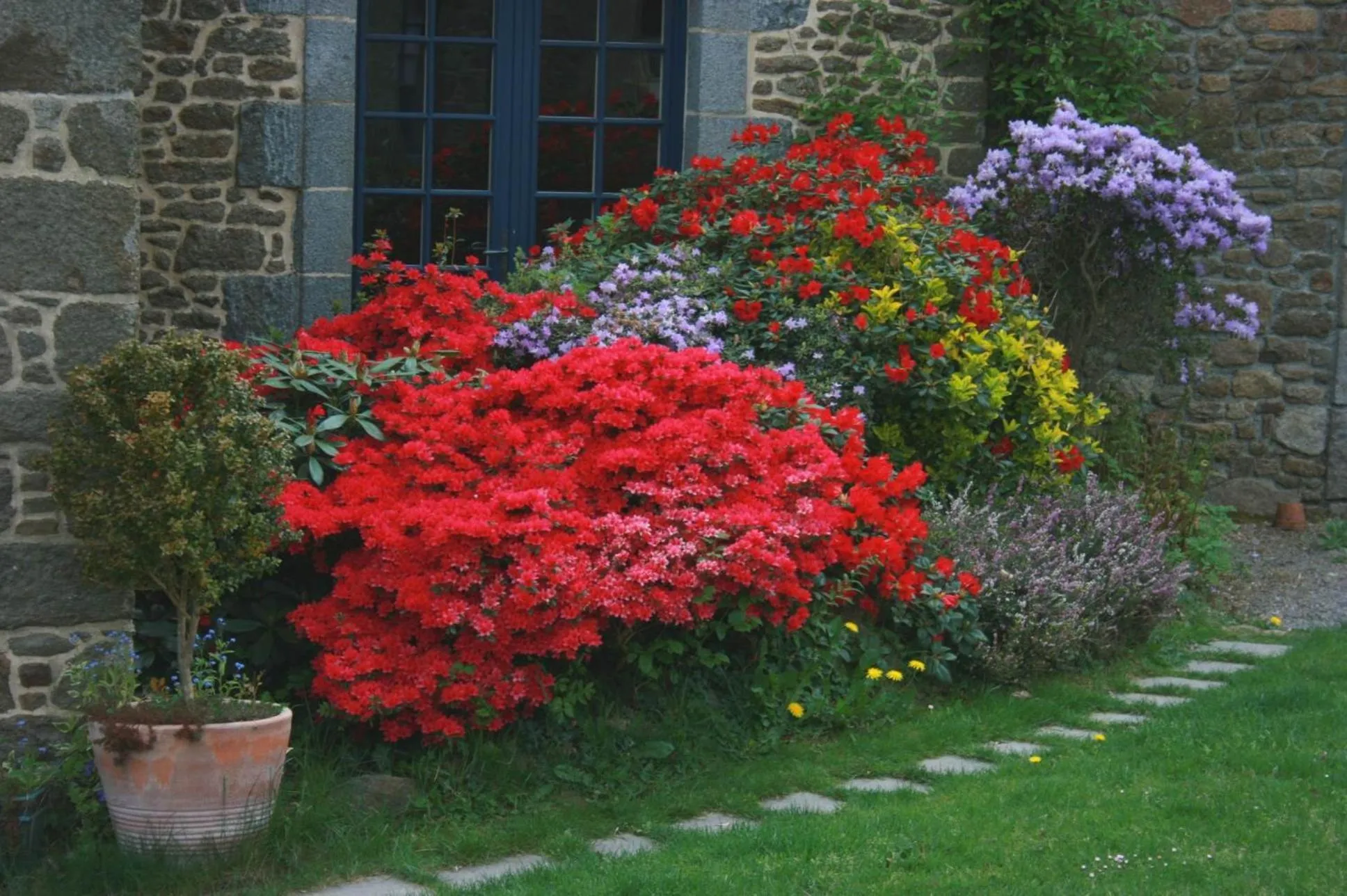Garden in Au Pont Ricoul
