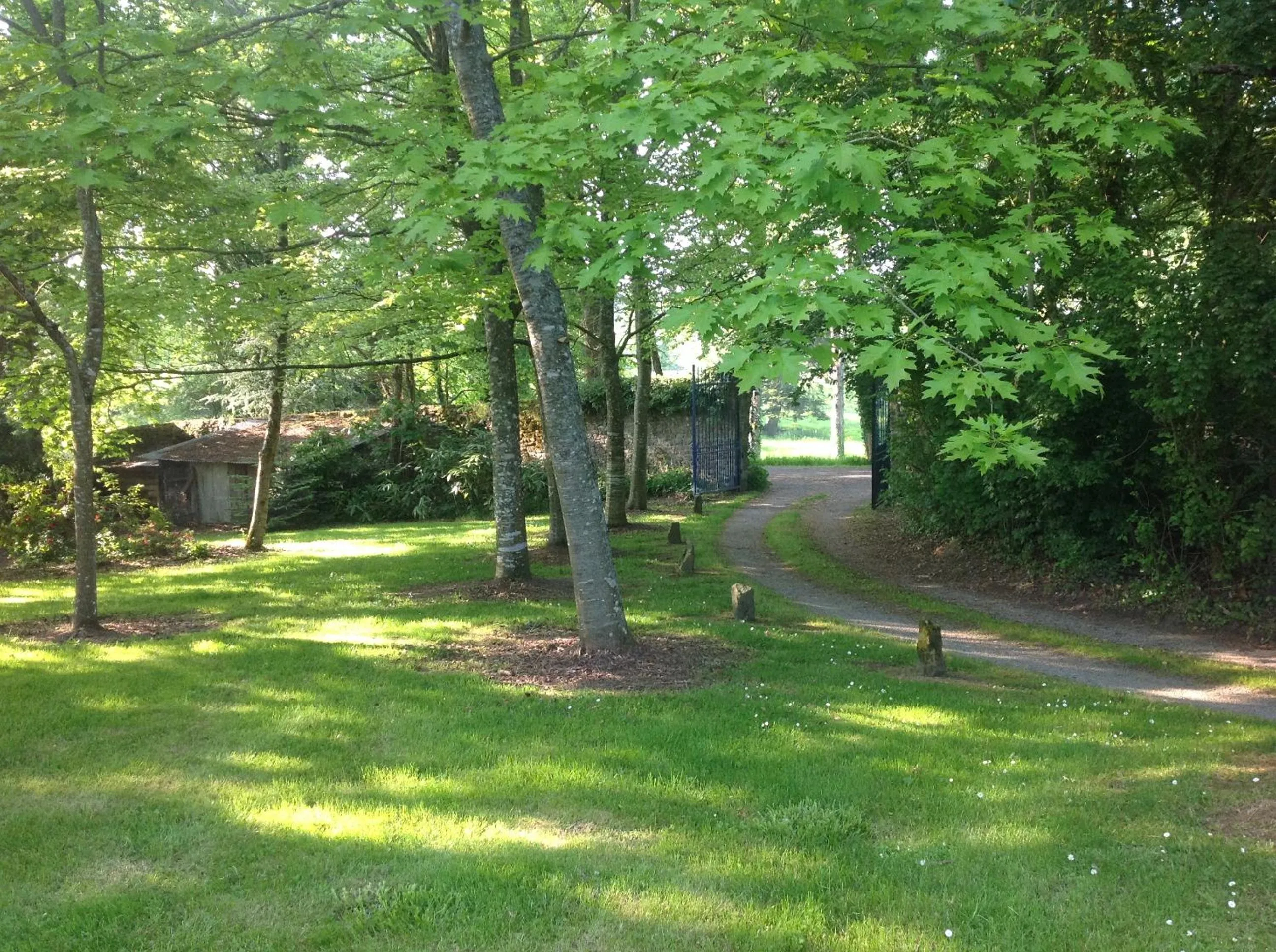 Garden in Au Pont Ricoul