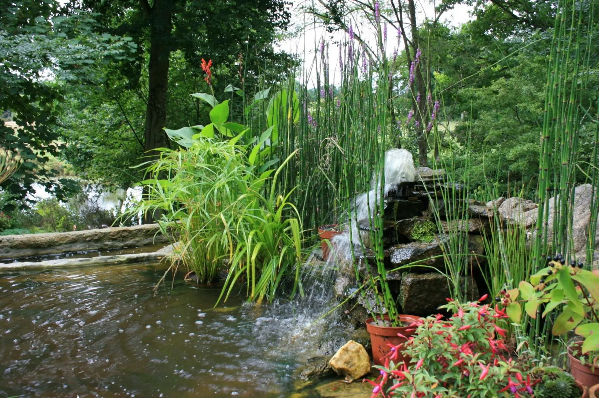 Area and facilities in Au Pont Ricoul