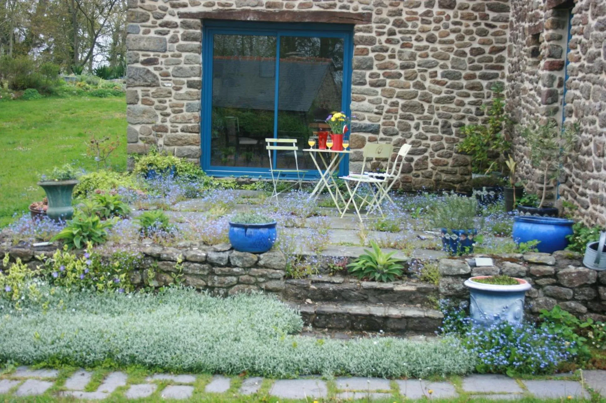 Patio in Au Pont Ricoul