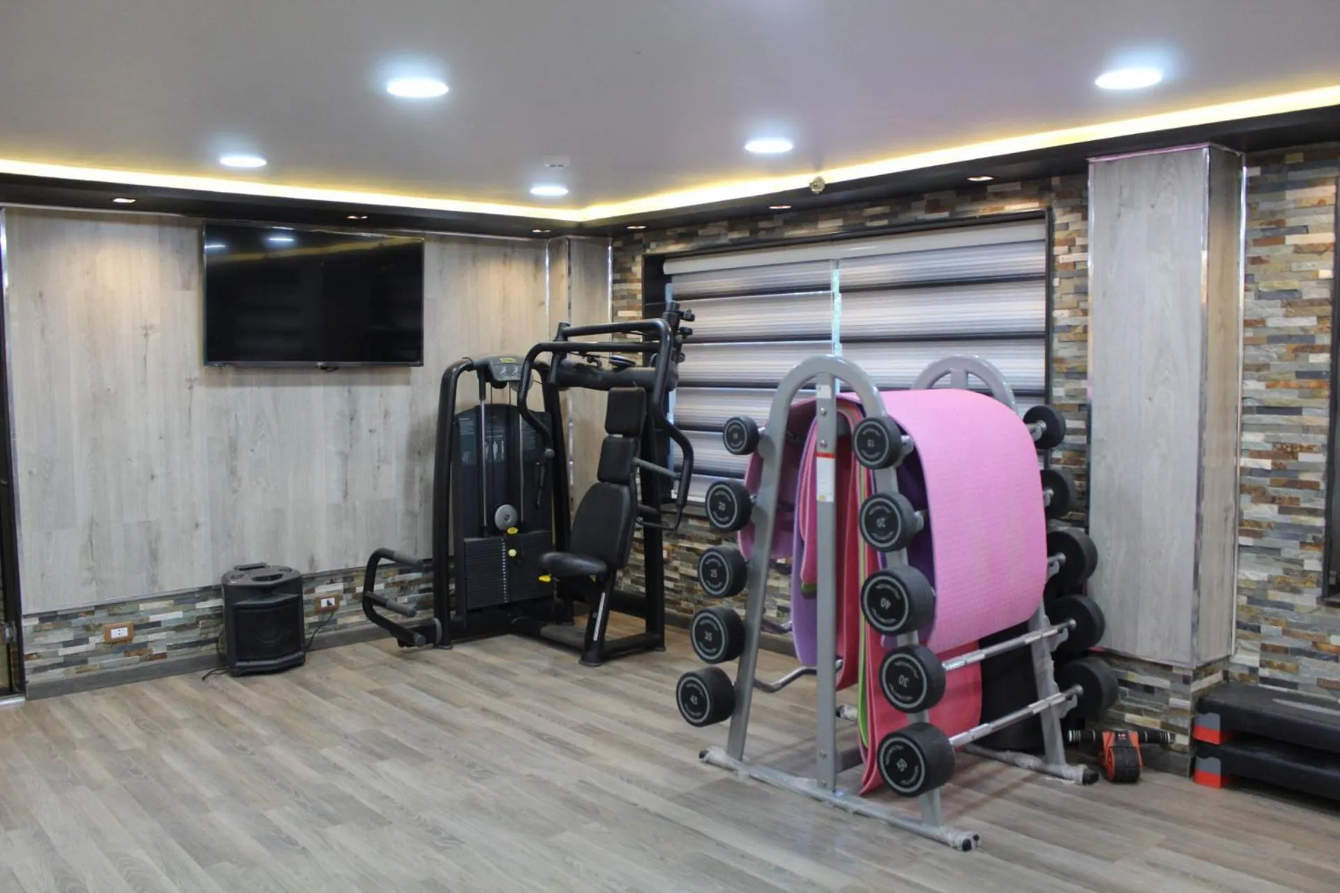 Fitness centre/facilities in Dolphin Ras El-Bar Hotel