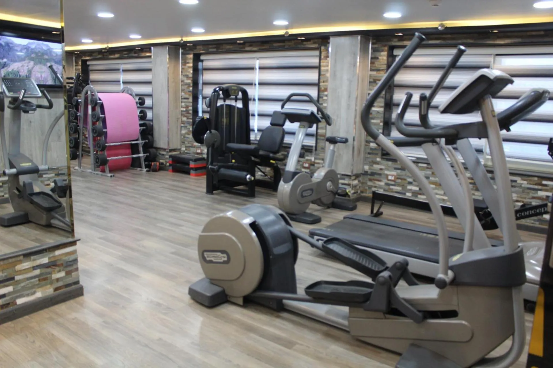 Fitness centre/facilities in Dolphin Ras El-Bar Hotel