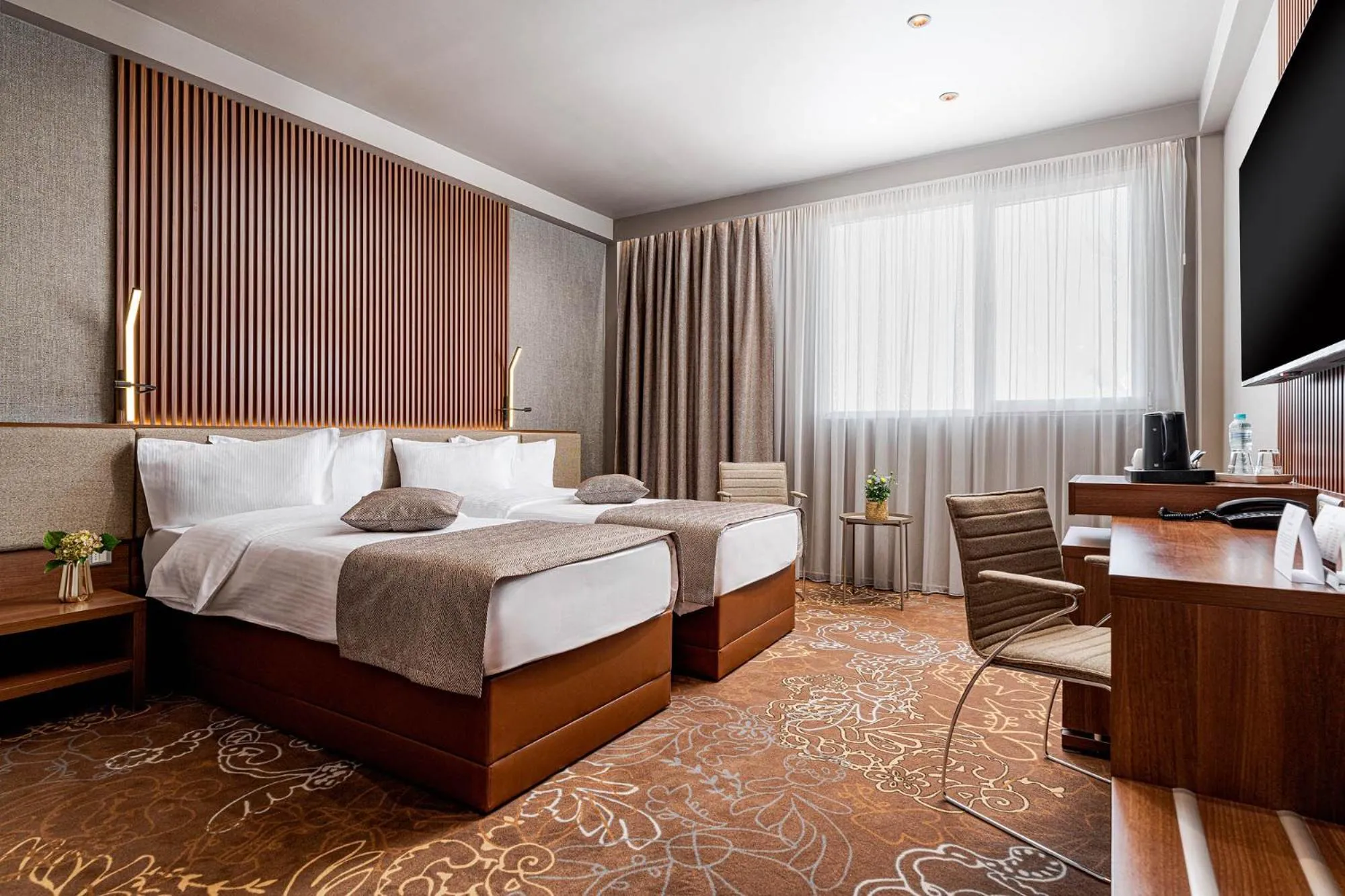 Bedroom, Bed in RIN Airport Hotel