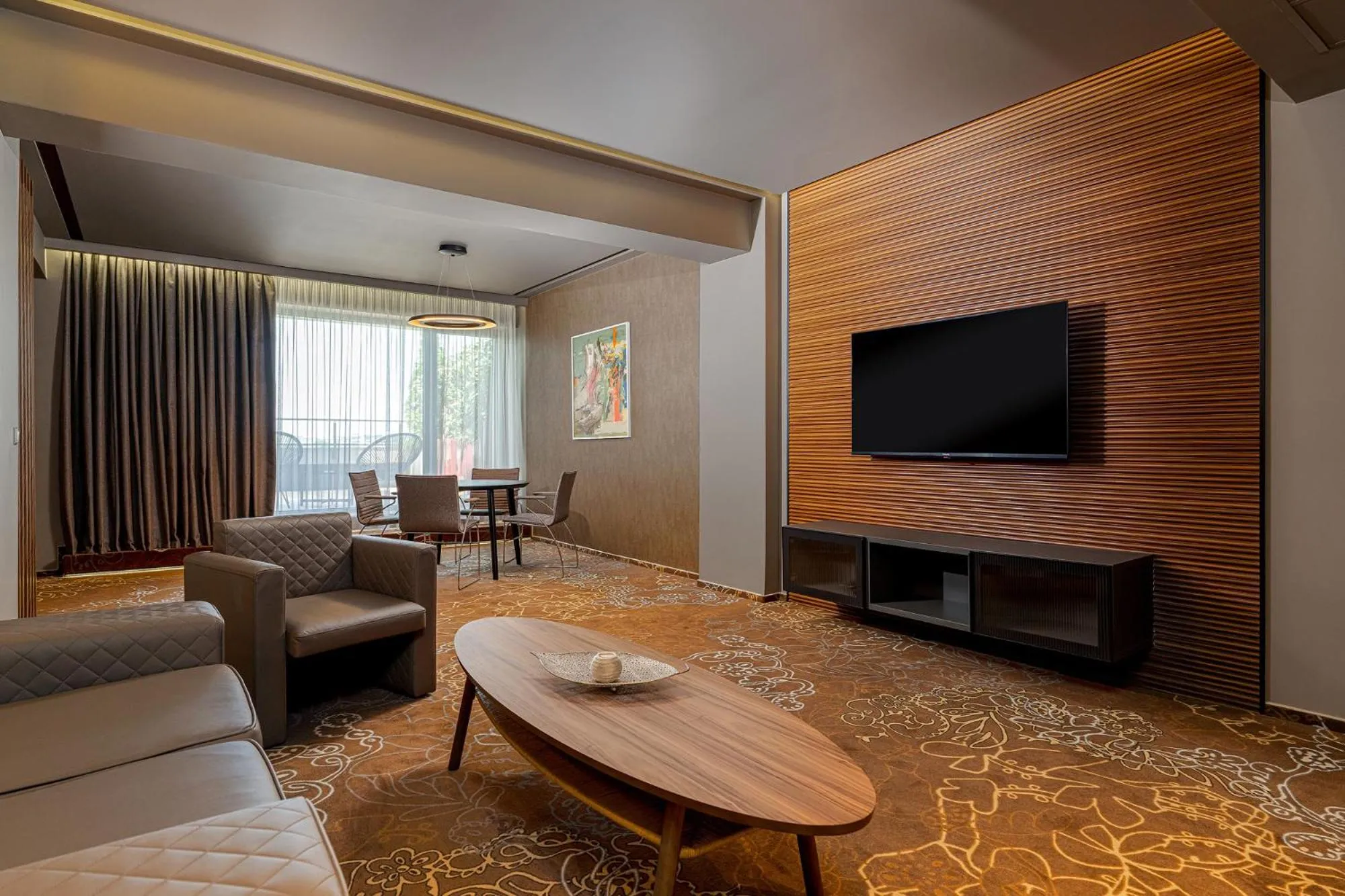 Living room in RIN Airport Hotel