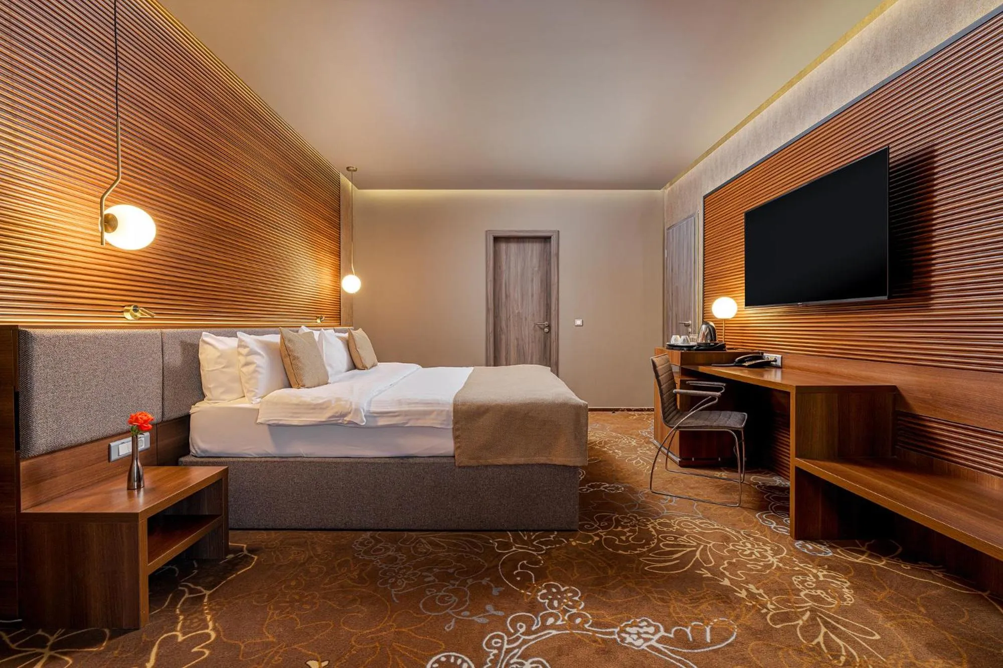 Bedroom, Bed in RIN Airport Hotel