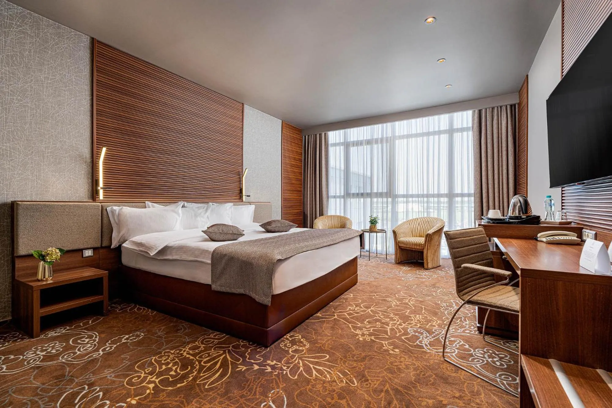 Bedroom, Bed in RIN Airport Hotel