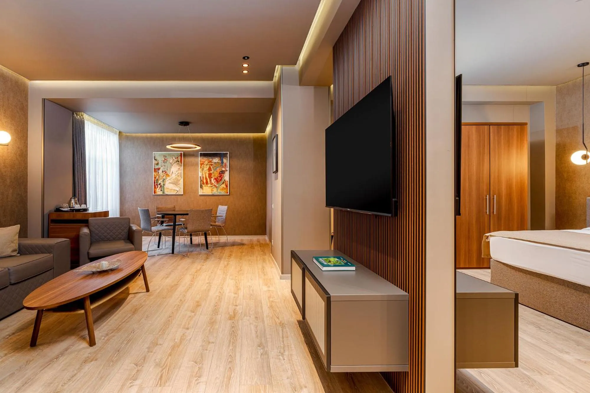 Living room in RIN Airport Hotel