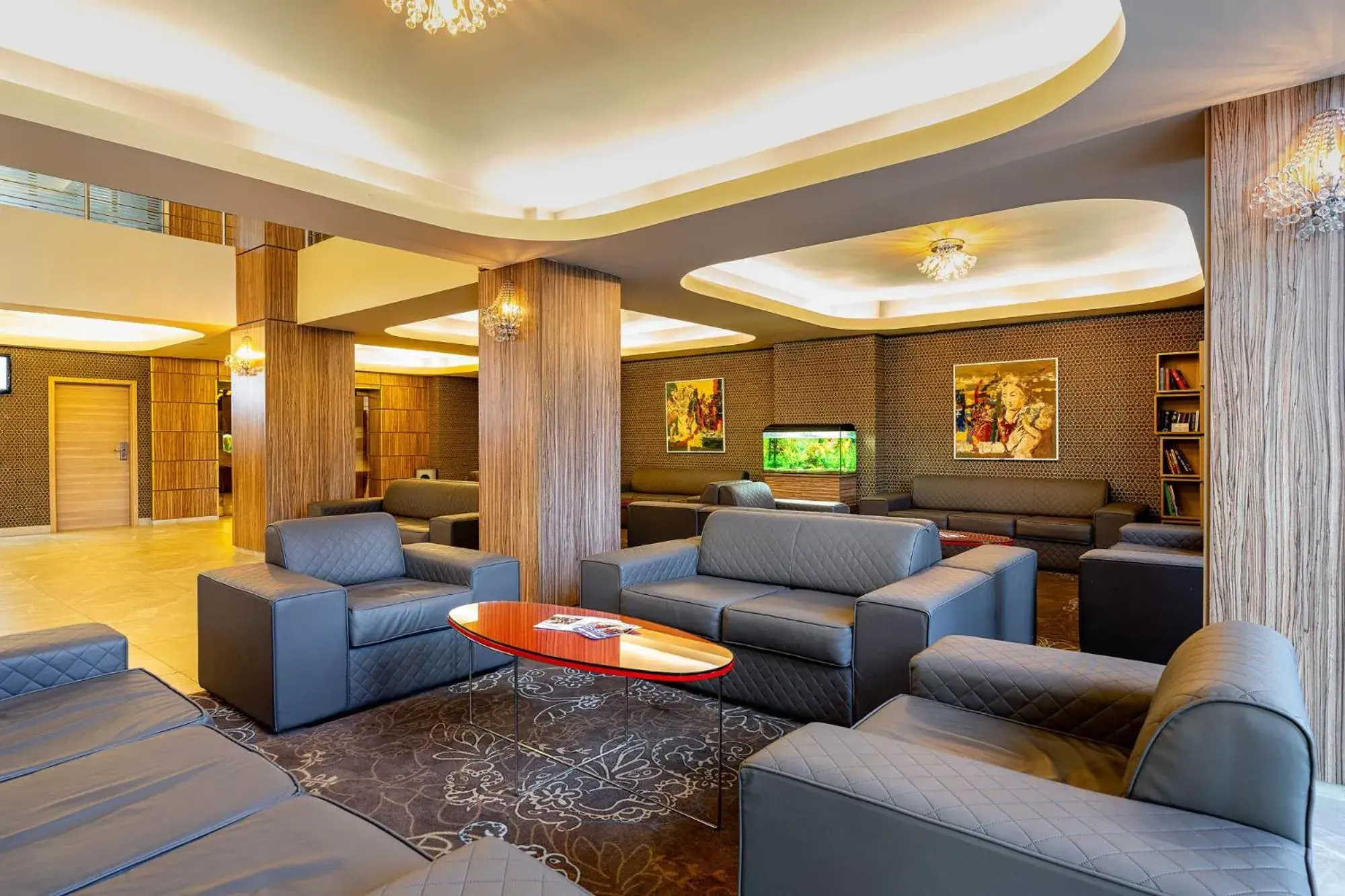 Lobby or reception in RIN Airport Hotel Lobby or reception in RIN Airport Hotel