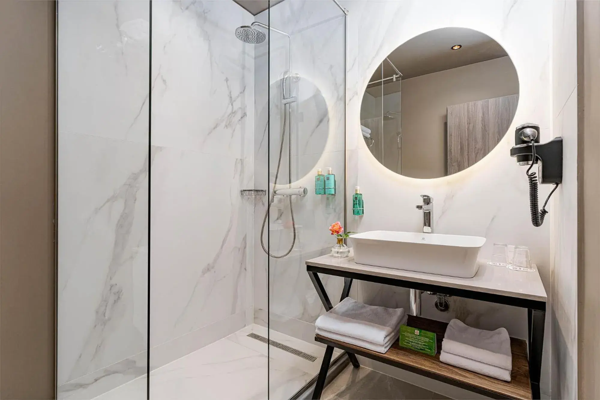 Bathroom in RIN Airport Hotel Bathroom in RIN Airport Hotel