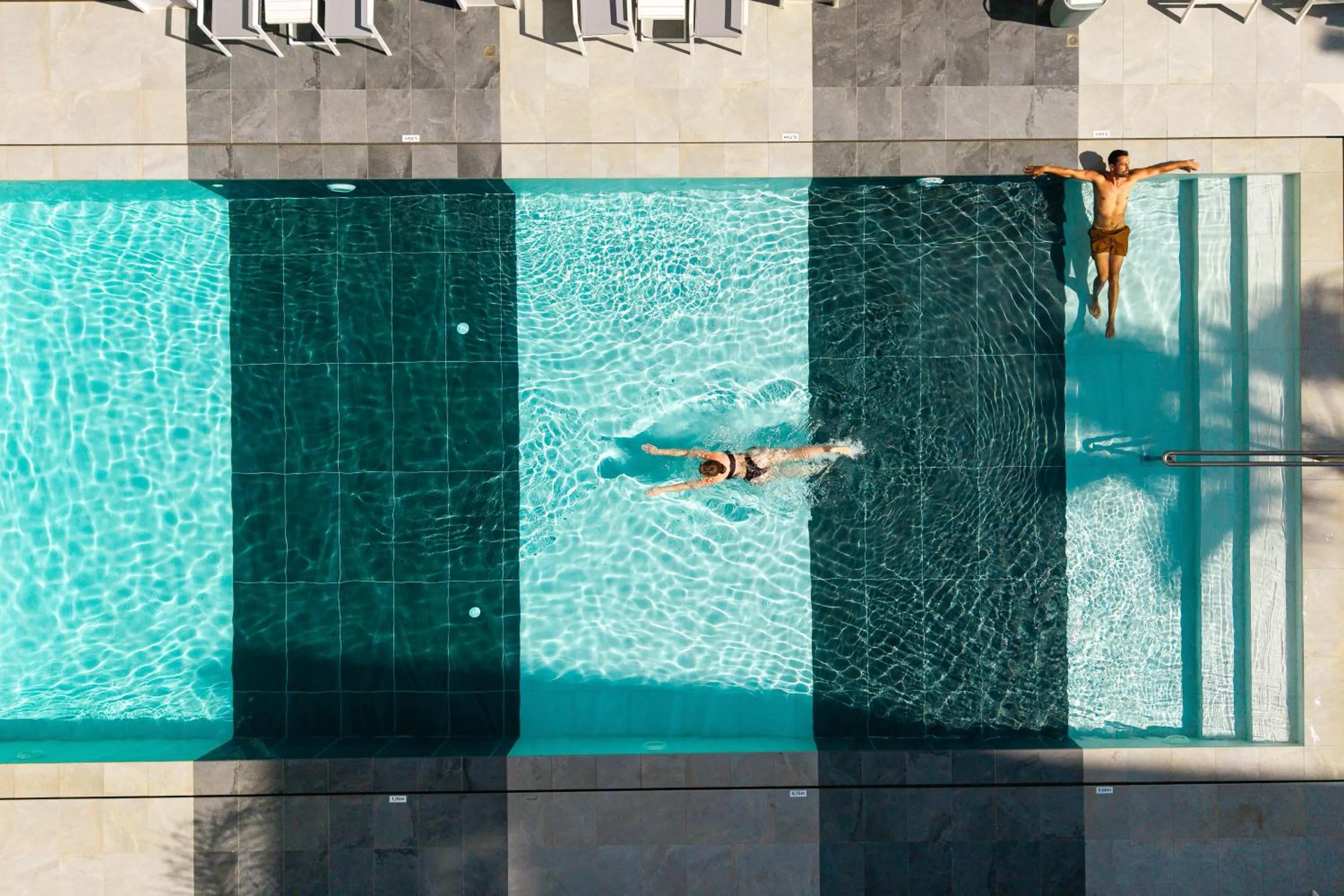 Swimming pool in Melrose Rethymno by Mage Hotels