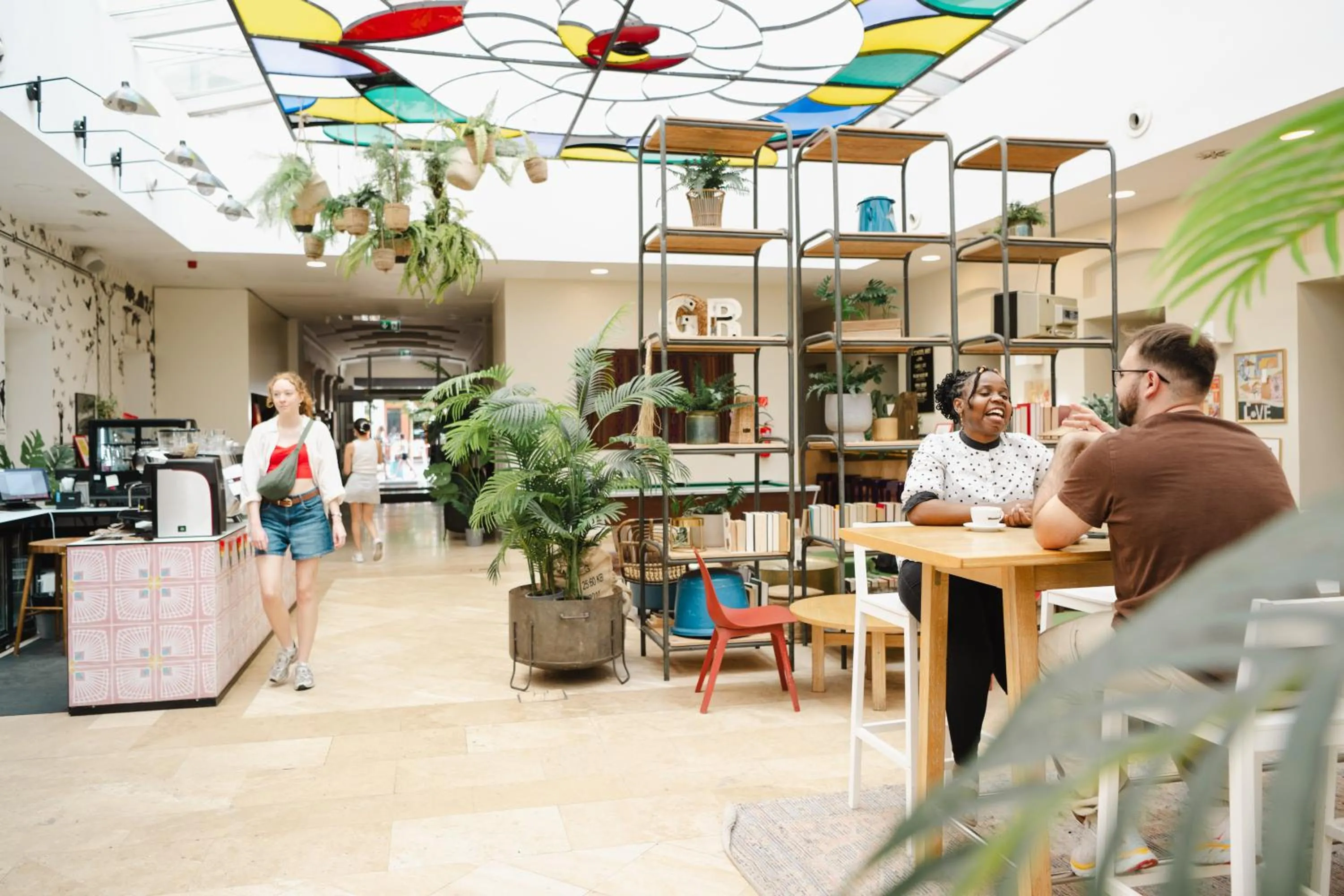 Lobby or reception in Wombat's City Hostel Budapest