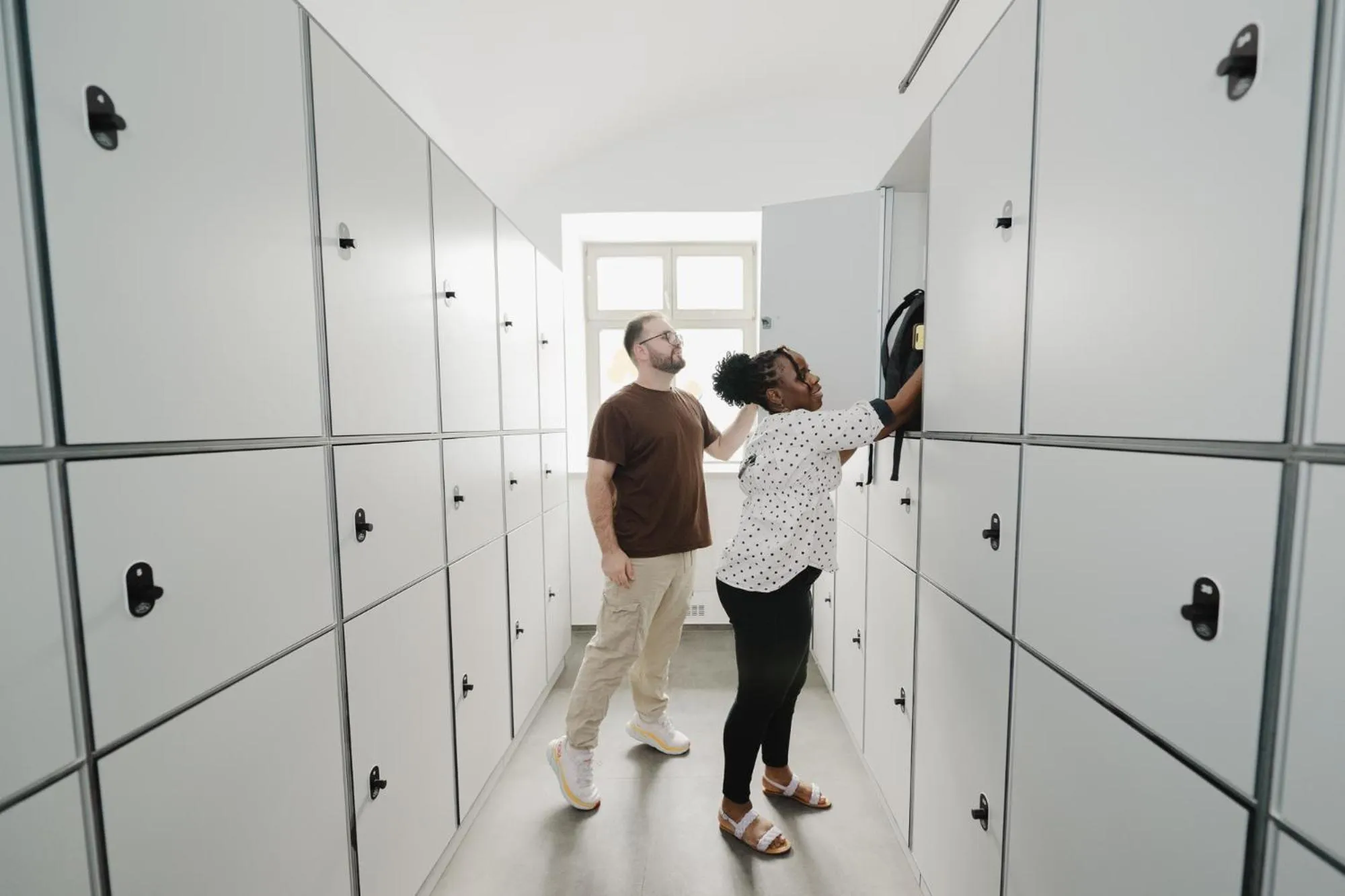 locker in Wombat's City Hostel Budapest