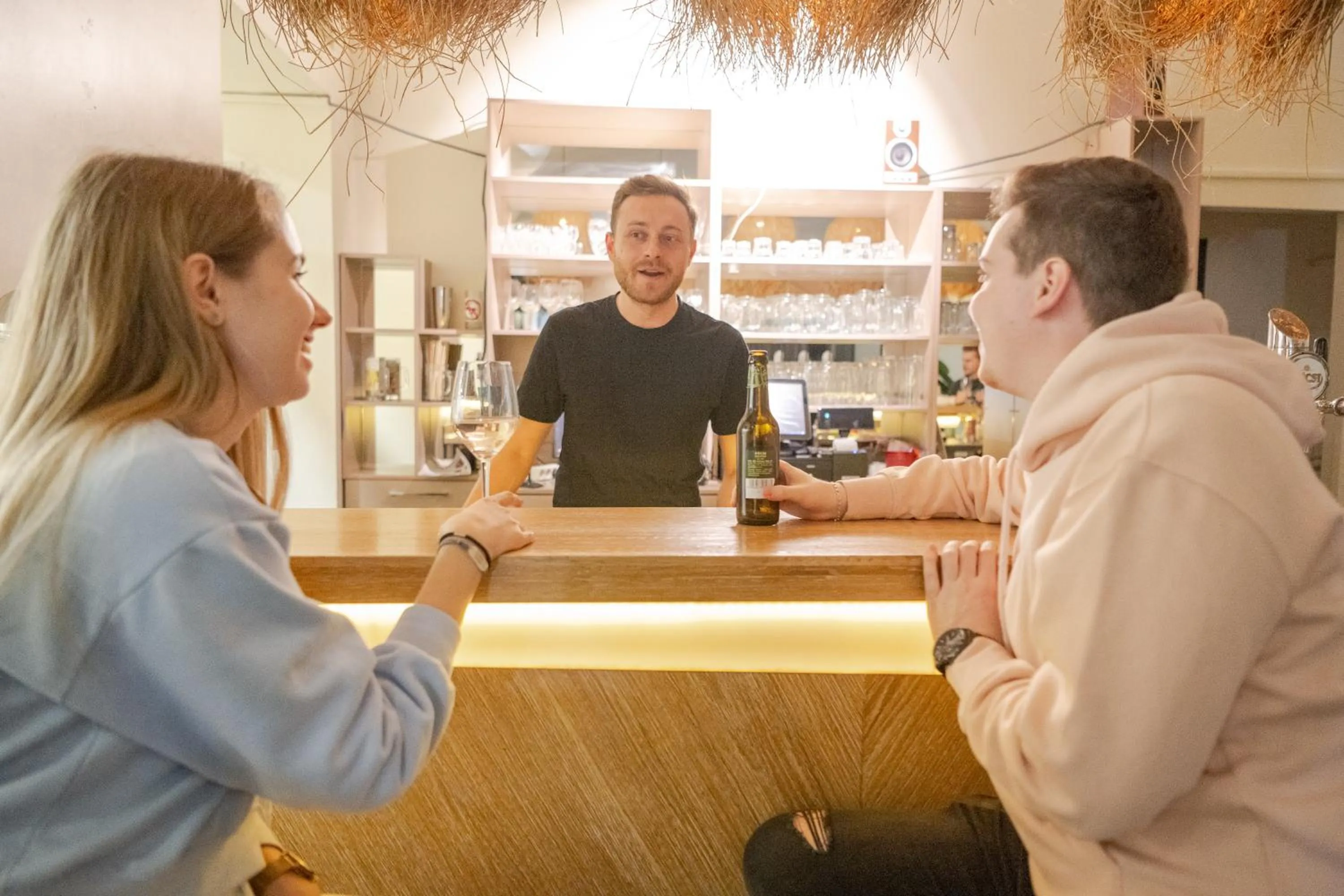 People in Wombat's City Hostel Budapest