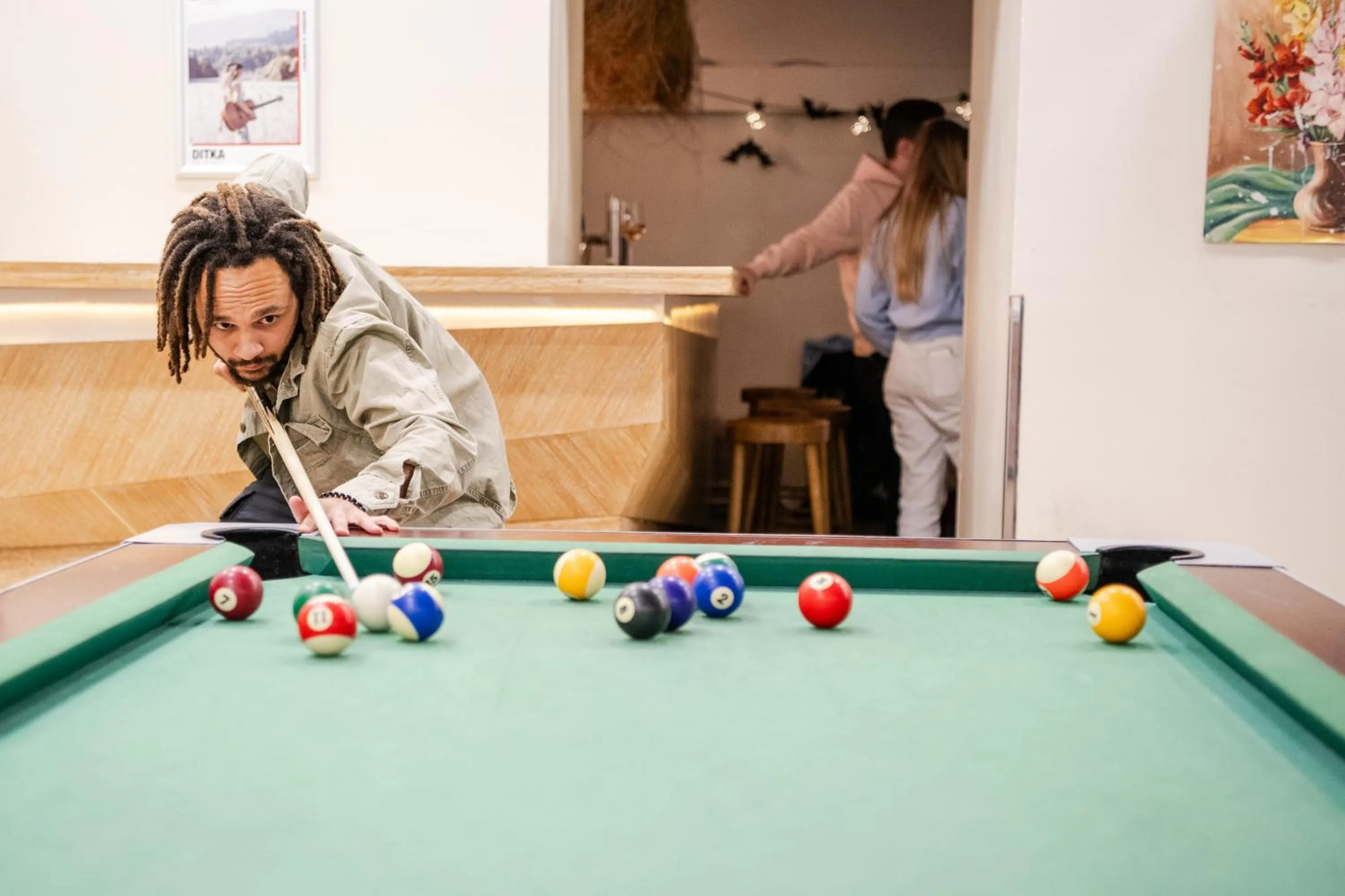 People in Wombat's City Hostel Budapest