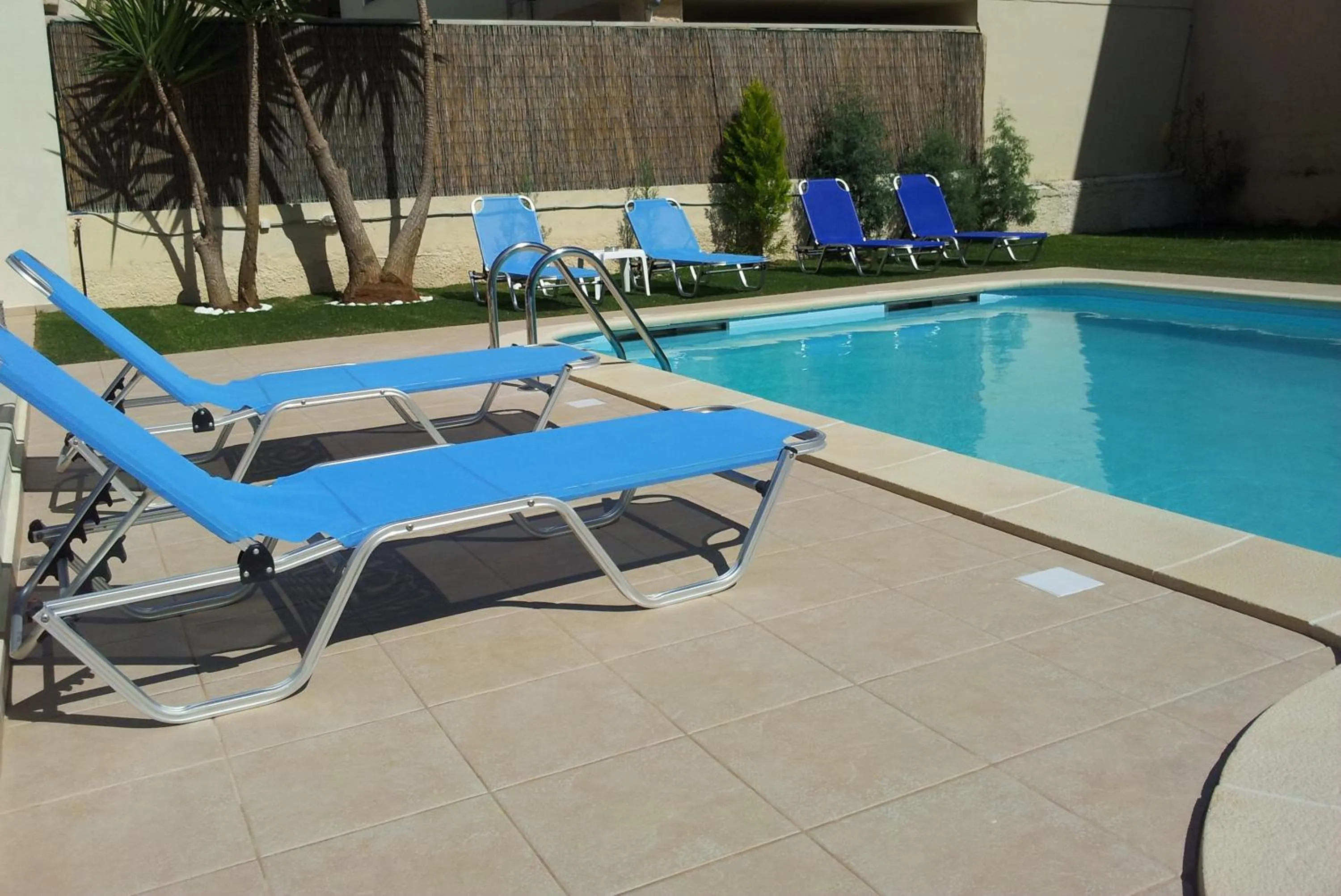 Swimming pool in Nicolas Studios & Apartments