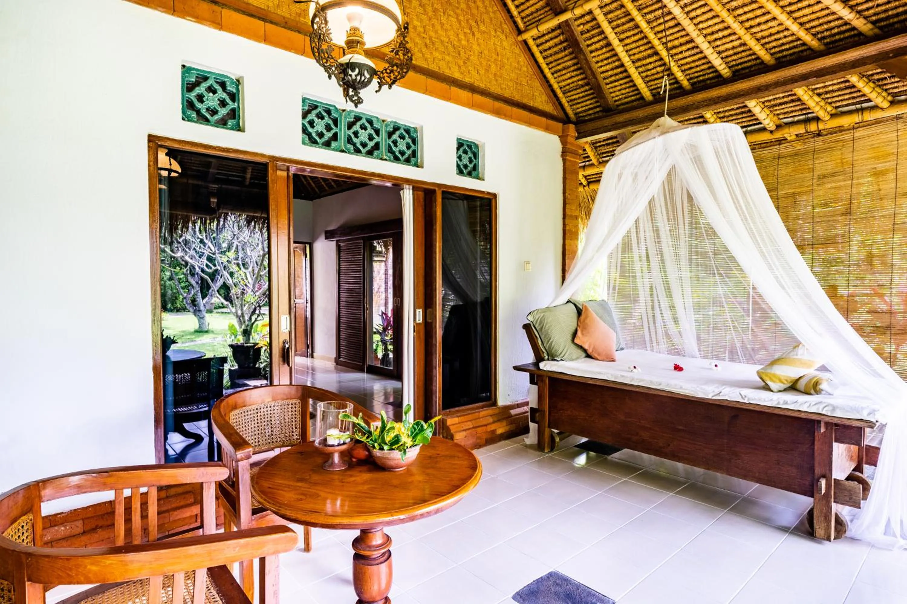 Bed in Taman Selini Wahana Beach Resort