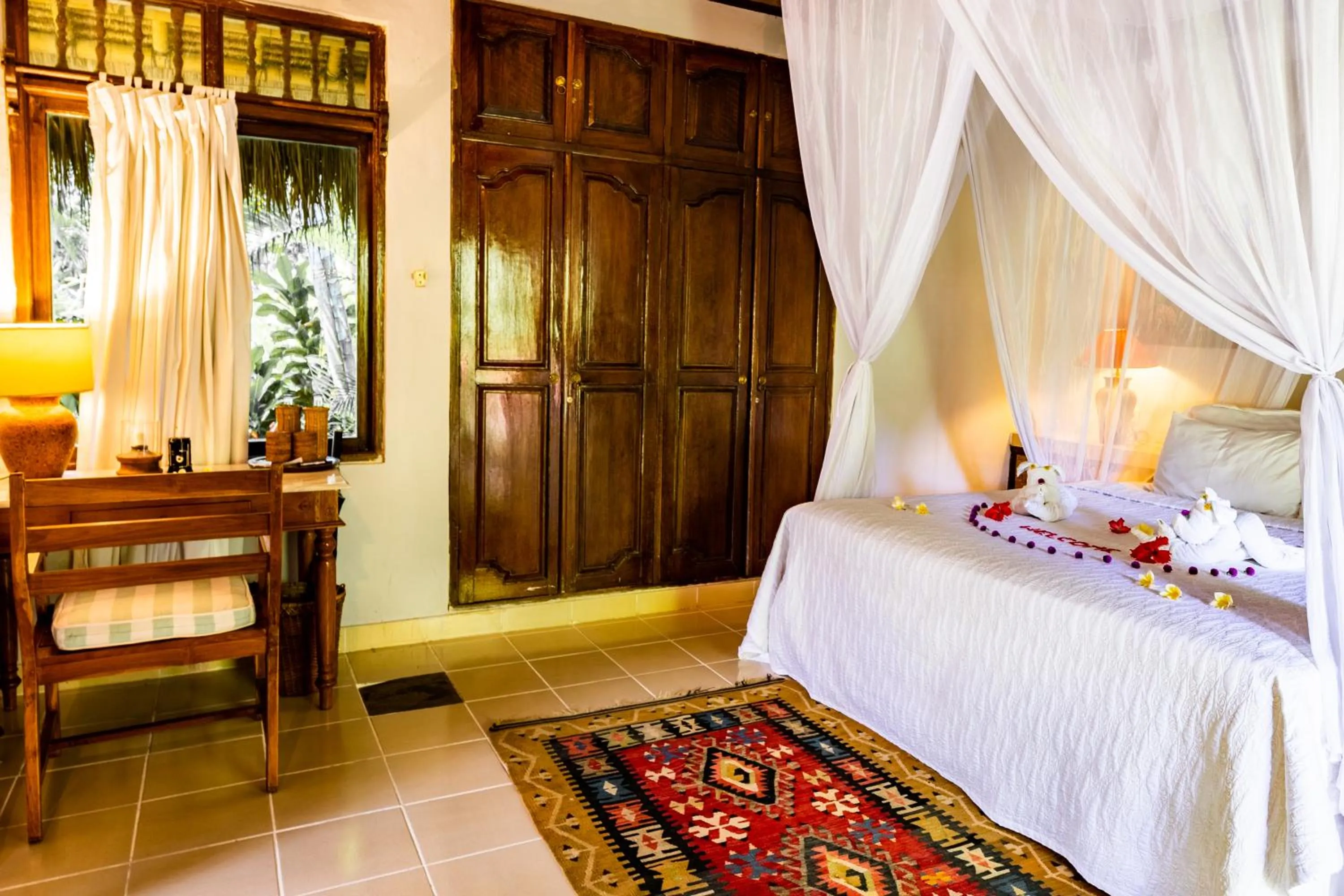 Bed in Taman Selini Wahana Beach Resort