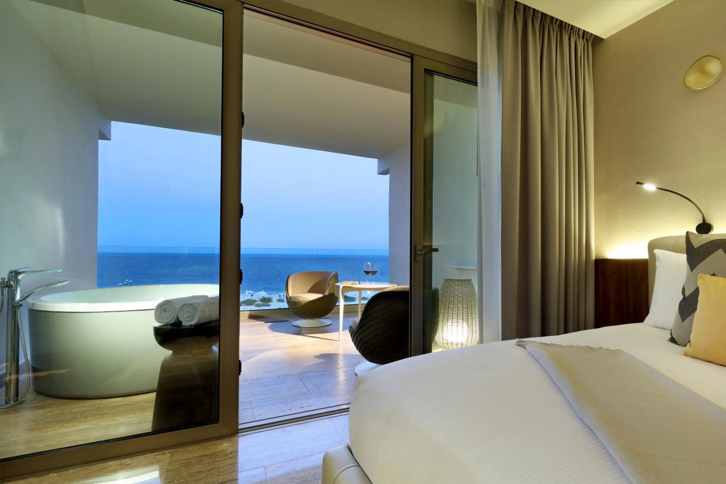 View (from property/room), Bed in Family Selection at Grand Palladium Select Costa Mujeres - All Inclusive