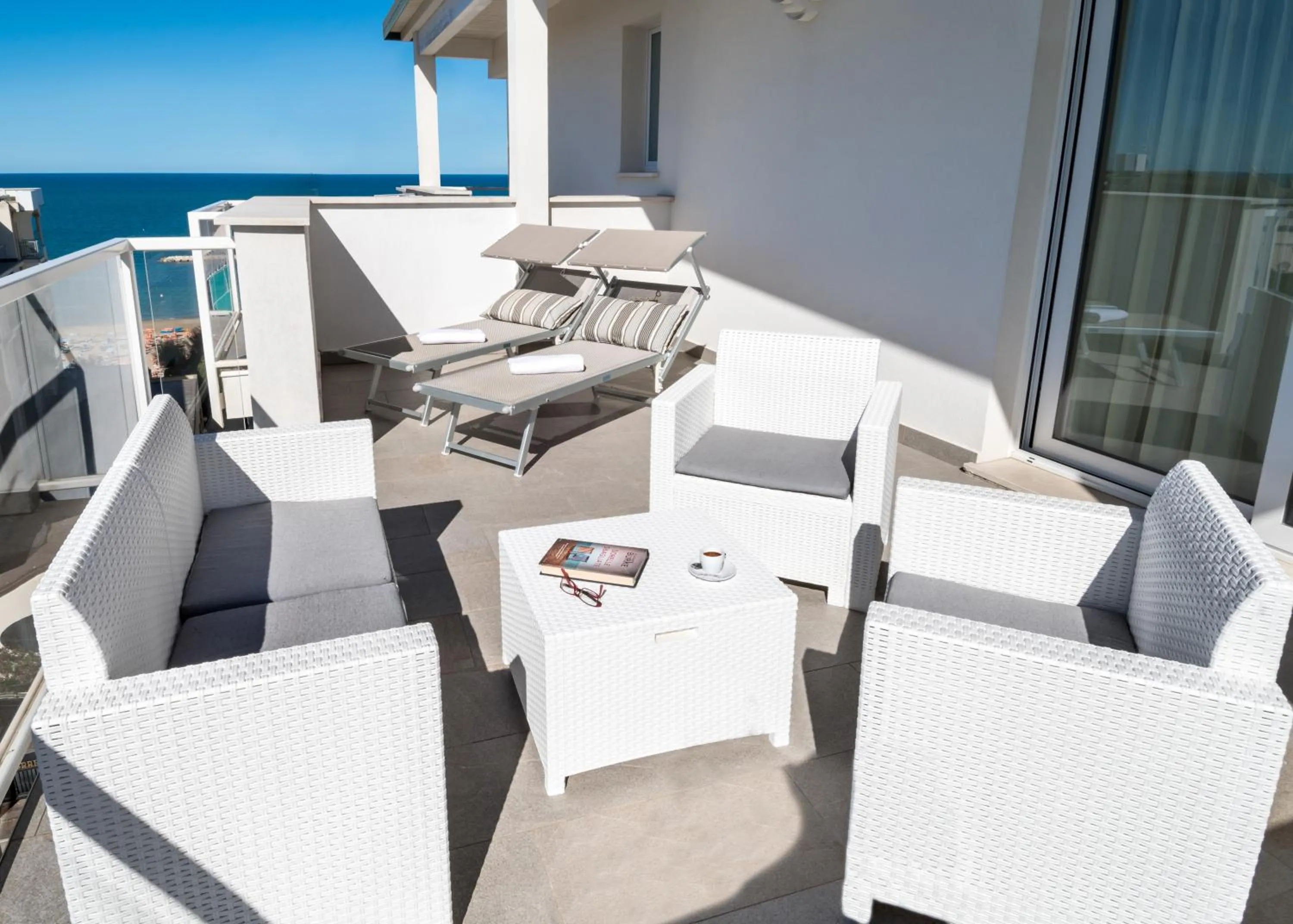 Balcony/Terrace in Hotel Atlantic & Spa