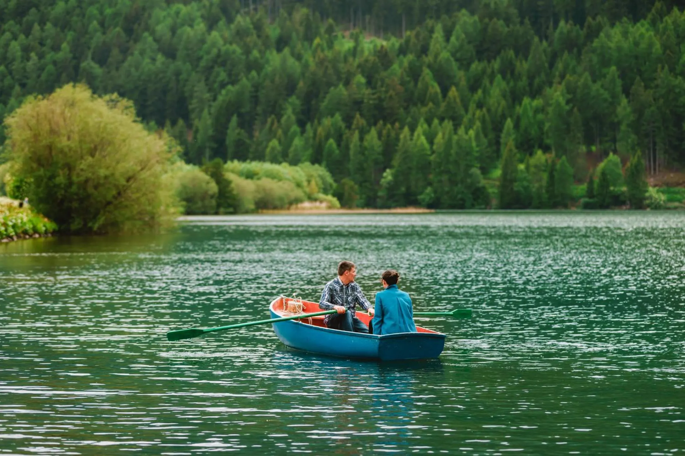 Fishing in Hotel Alpenrose