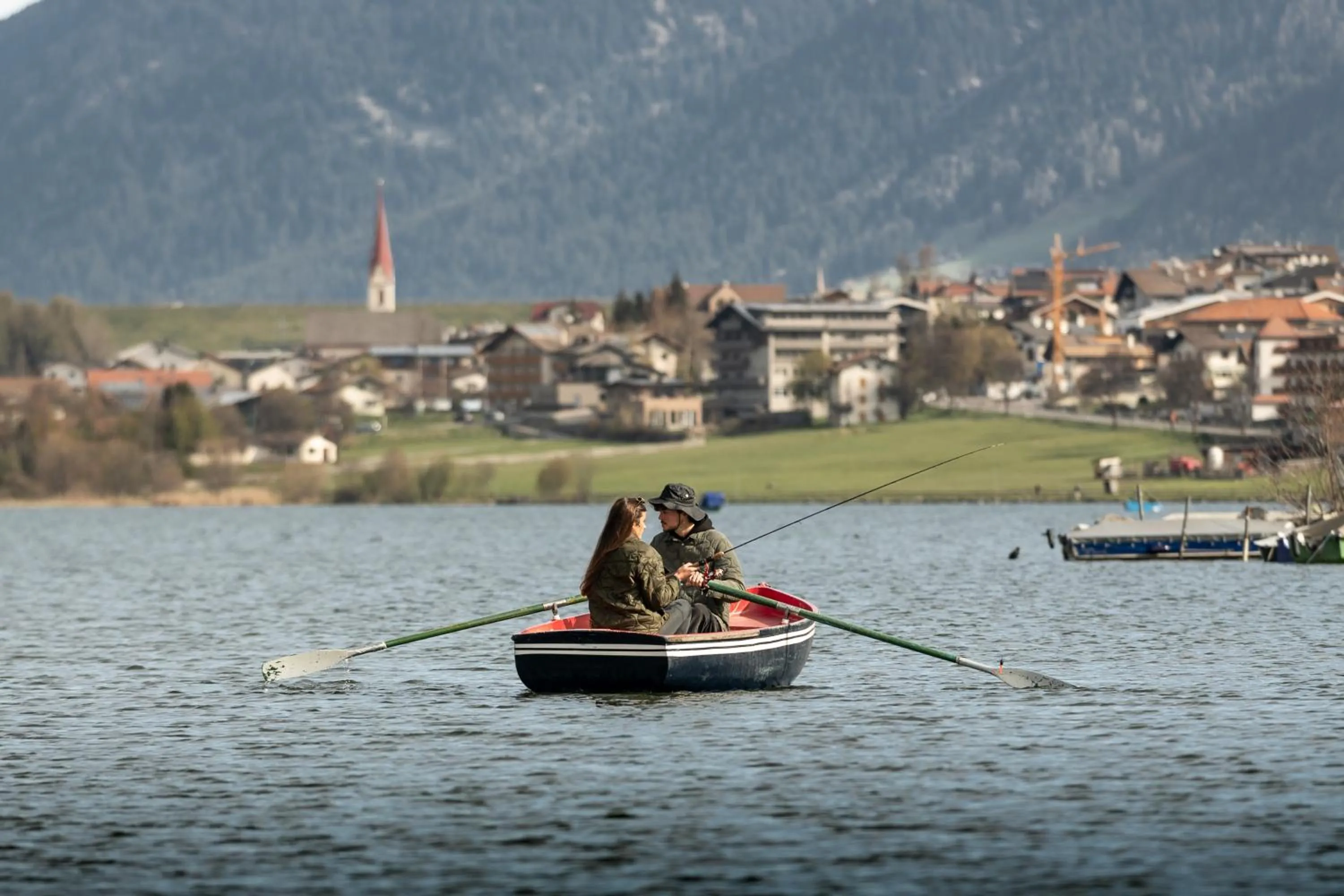 Fishing in Hotel Alpenrose