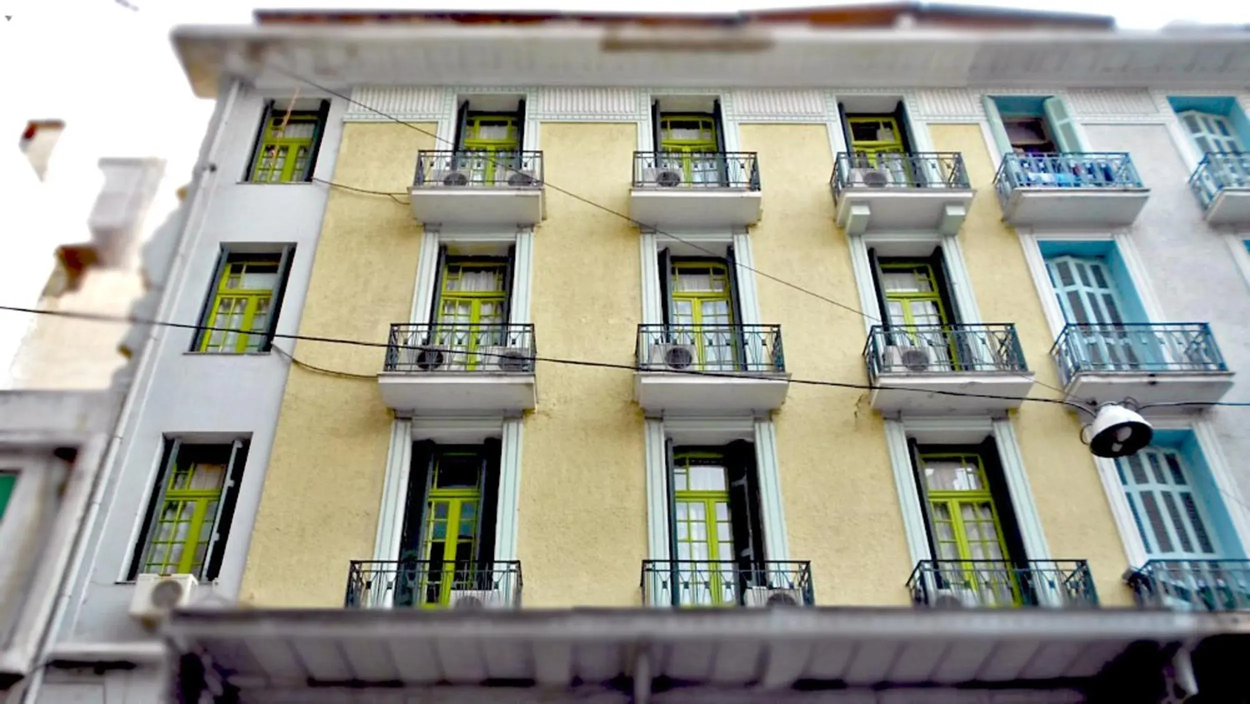 Facade/entrance in Zeus Hostel Facade/entrance in Zeus Hostel