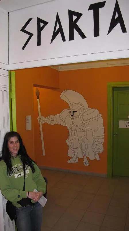 People in Zeus Hostel