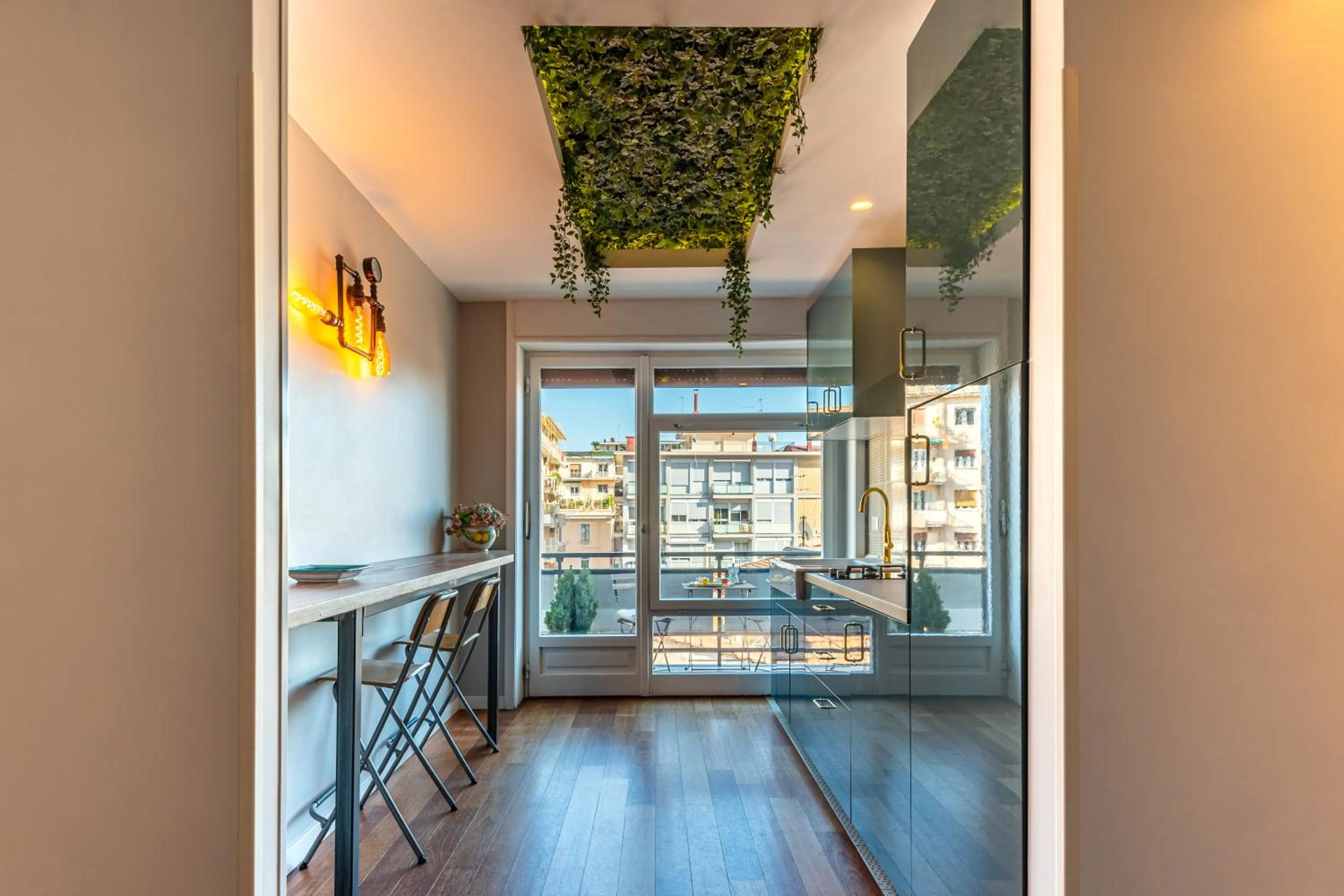 Communal kitchen in B&B il Duca d'Amalfi