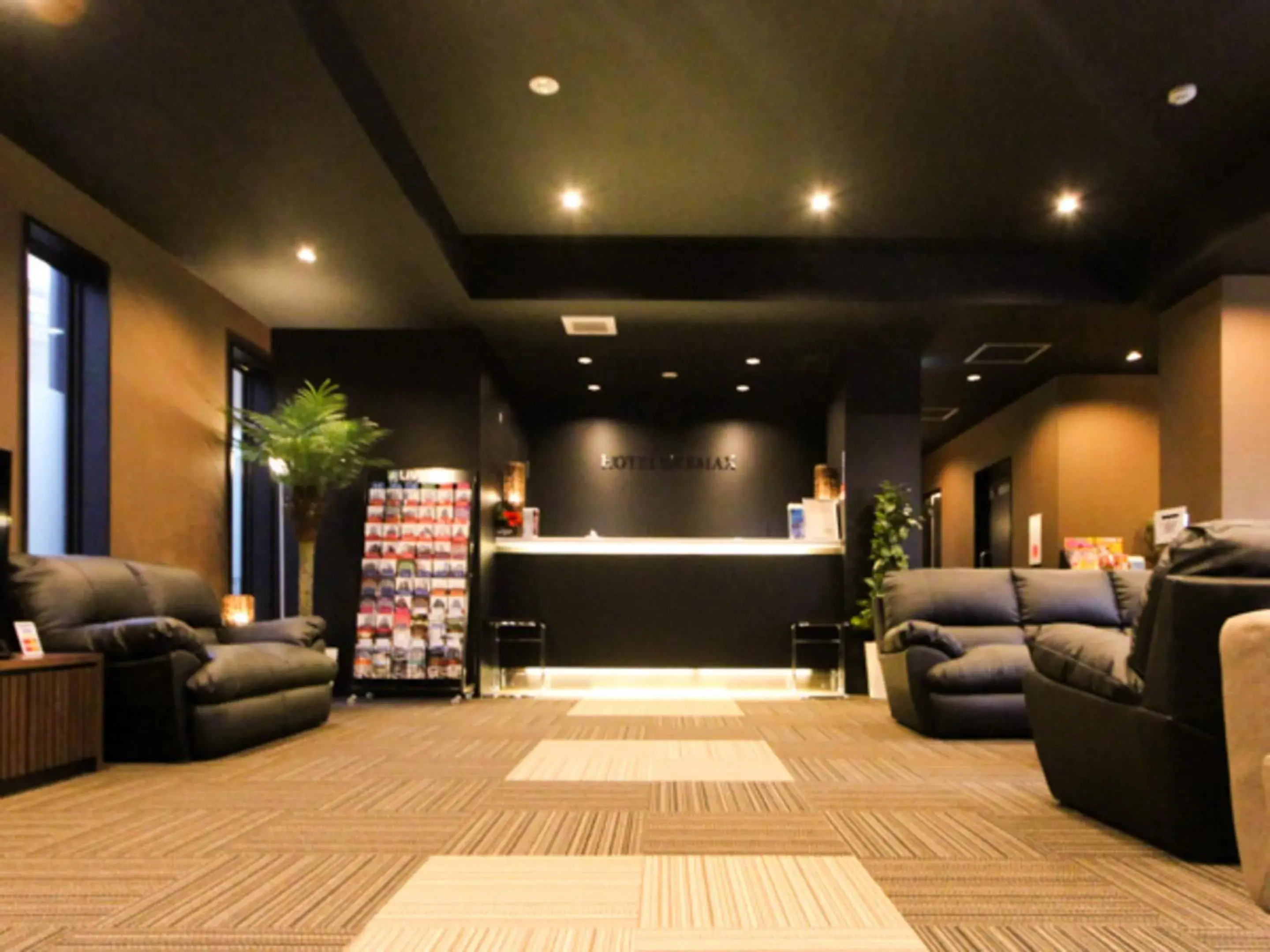 Lobby or reception in HOTEL LiVEMAX Minamihashimoto Ekimae Lobby or reception in HOTEL LiVEMAX Minamihashimoto Ekimae